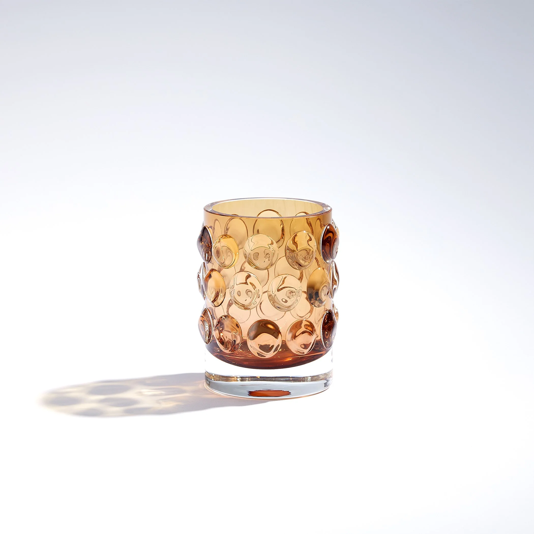 Global Views Thousand Eye Vase Amber - Image 7