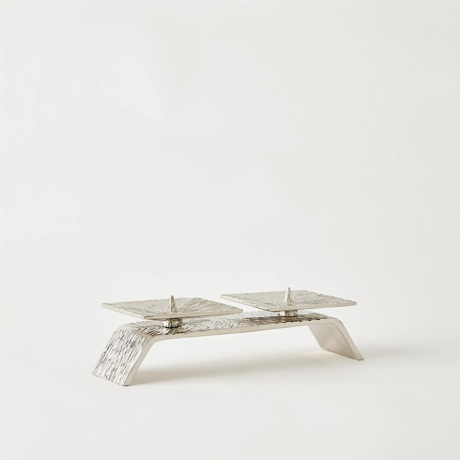 Global Views Nickel Torch Candleholder Clearance - Image 7