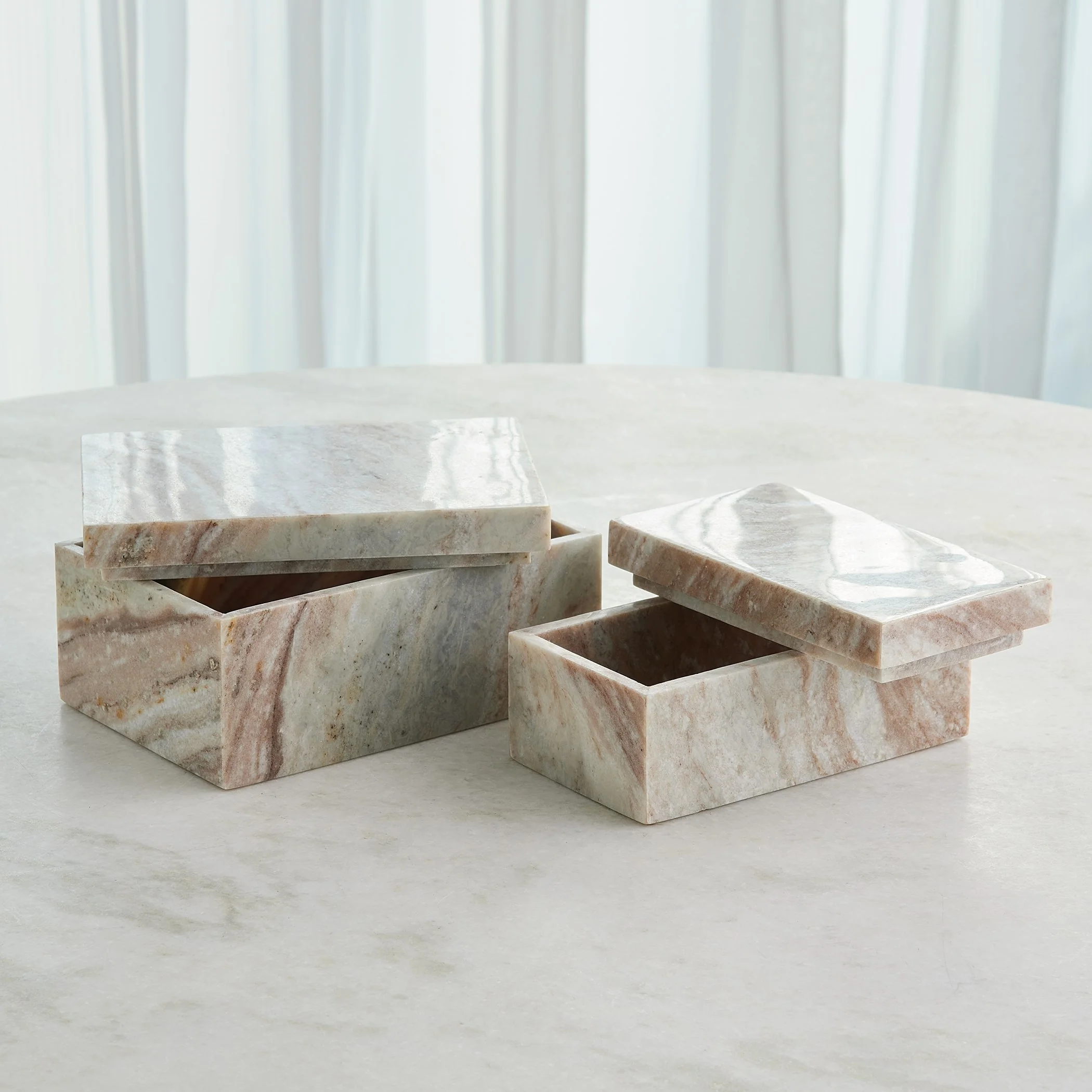 Global Views Toronto Marble Box - Image 7