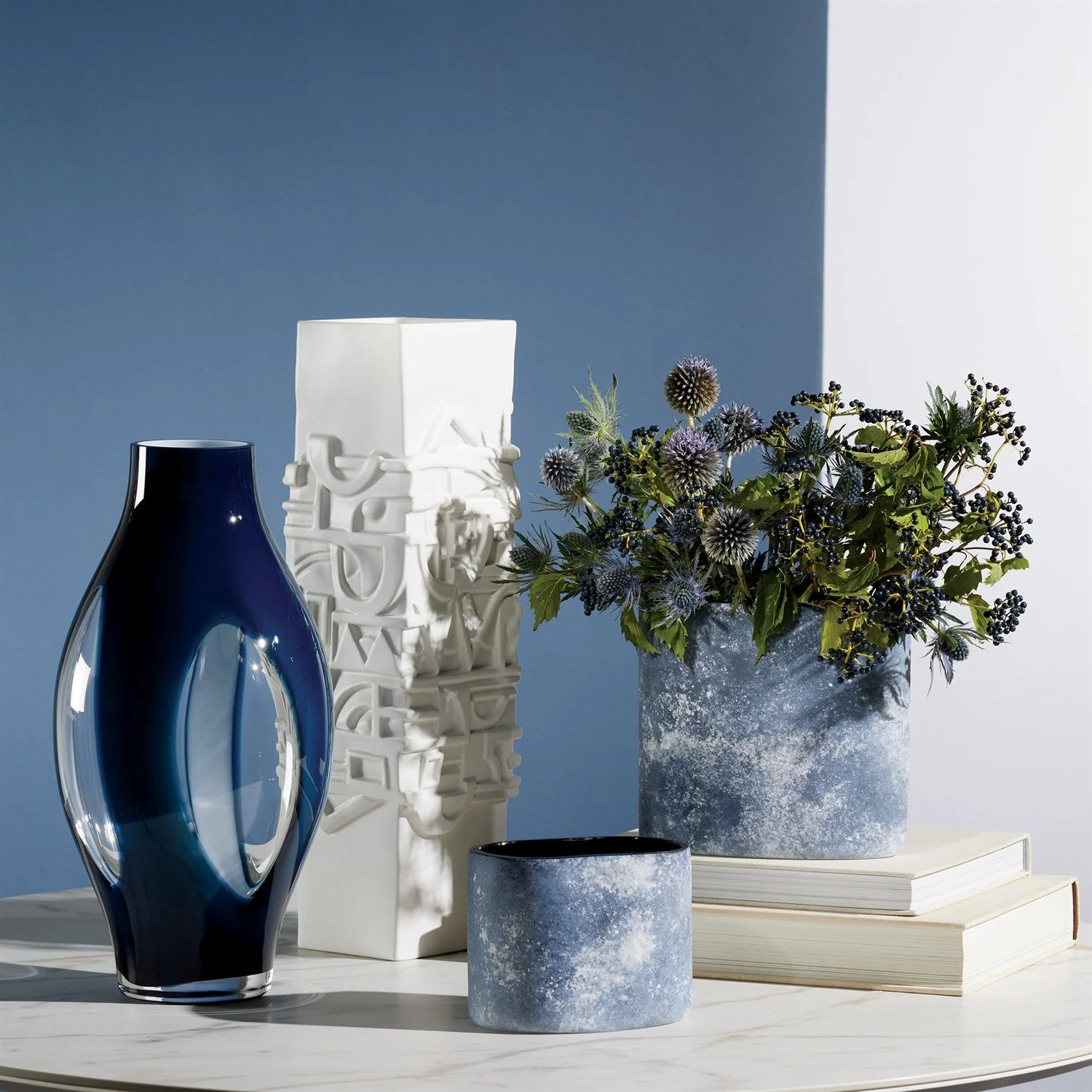 Global Views Totem Vase - Matte White Clearance - Image 2