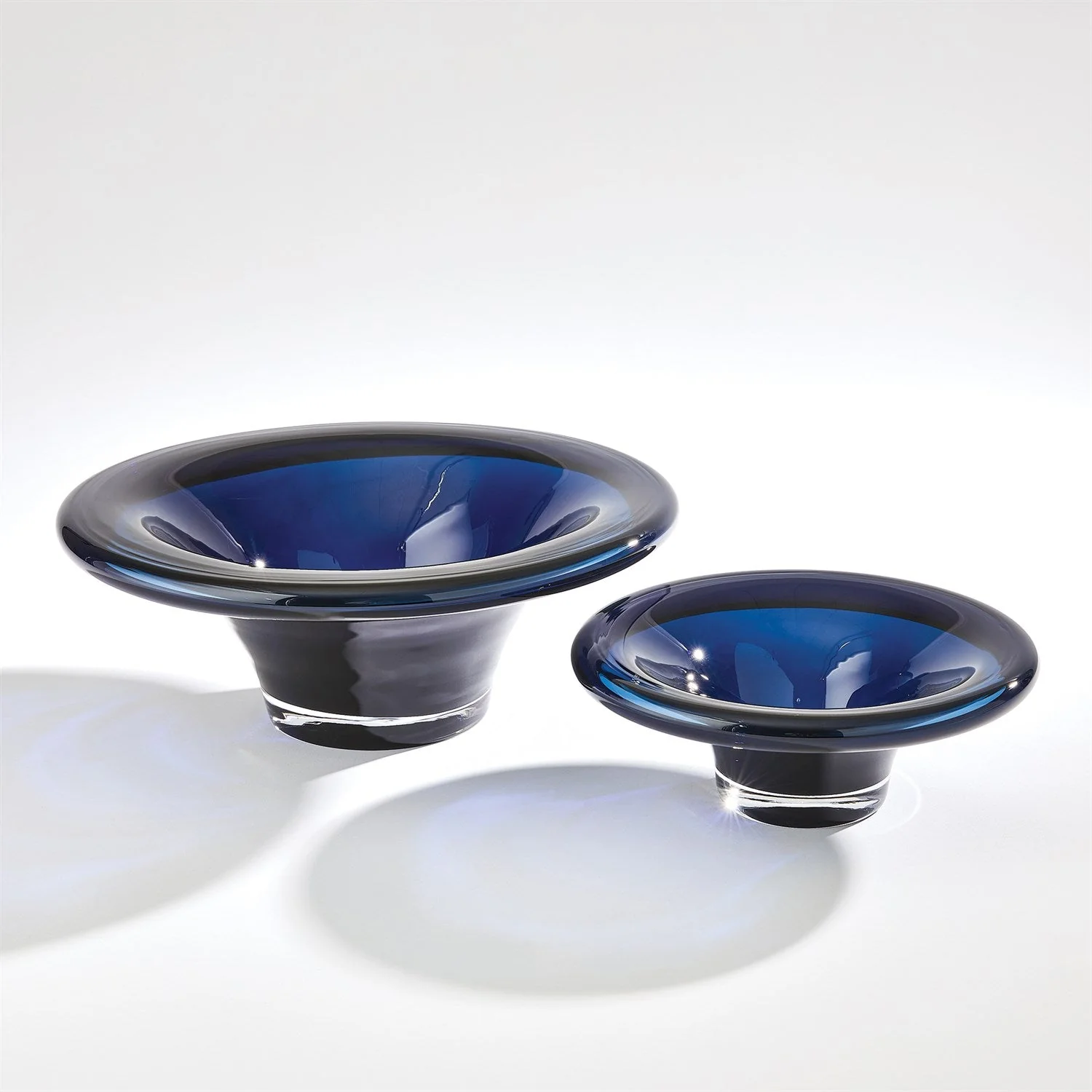 Global Views Tourneau Bowl - Night Blue - Image 2