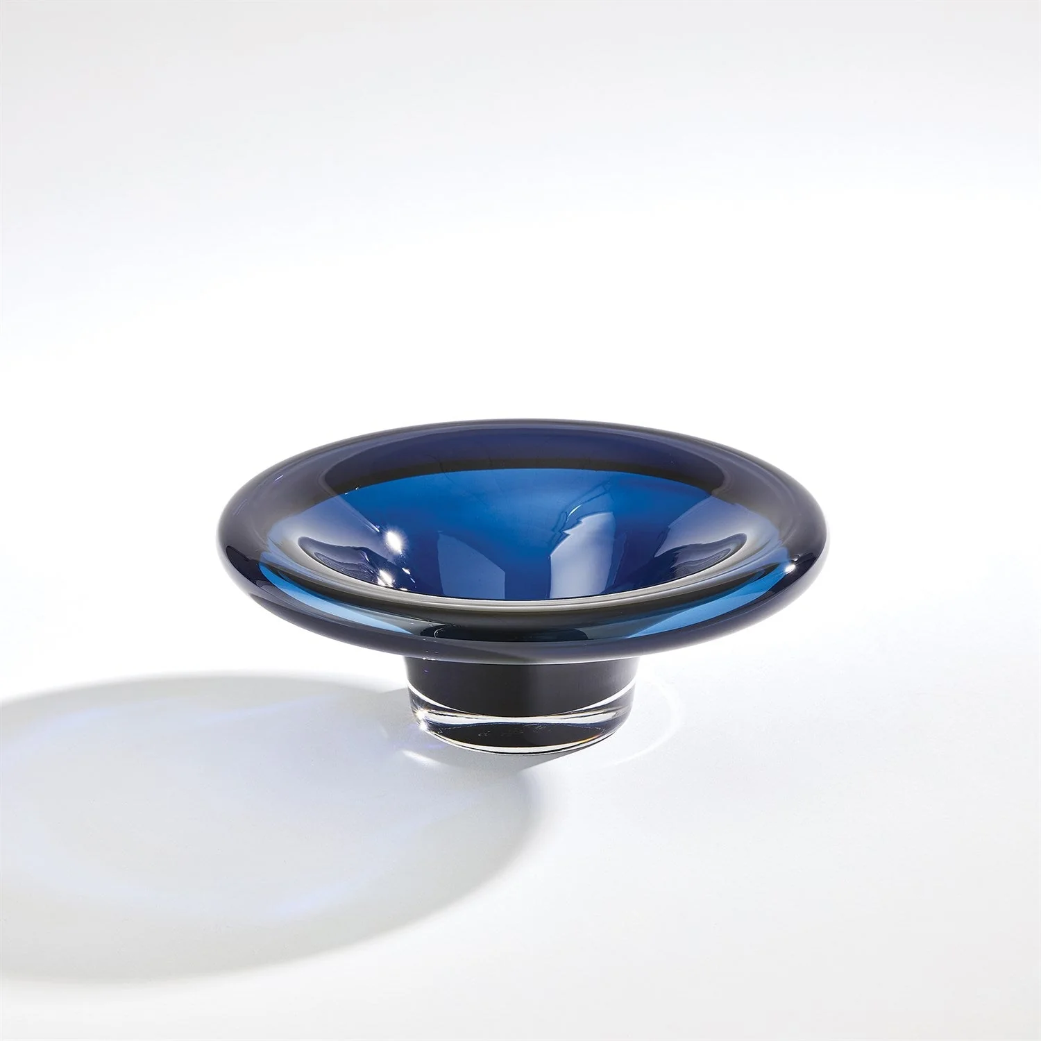 Global Views Tourneau Bowl - Night Blue - Image 6