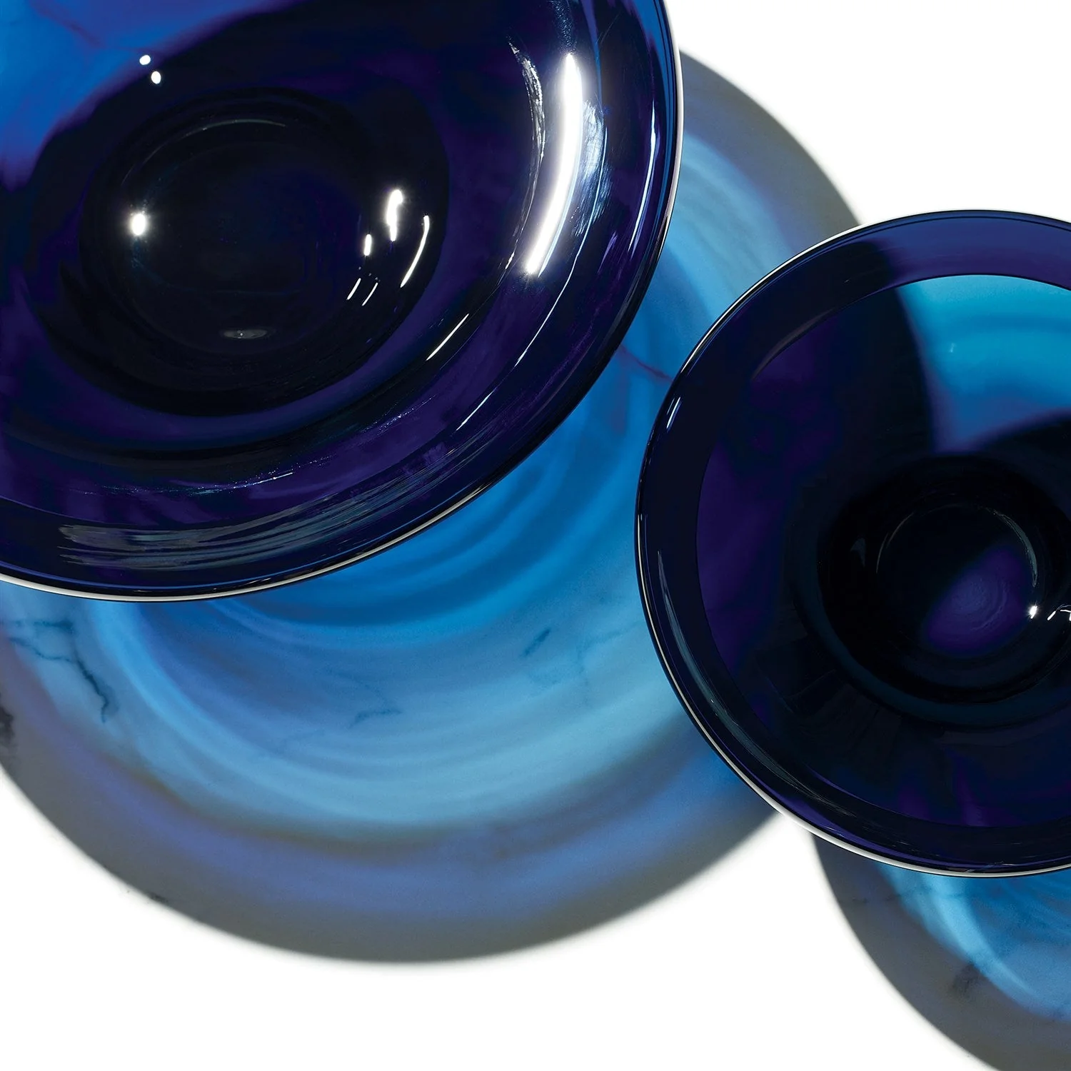 Global Views Tourneau Bowl - Night Blue - Image 7