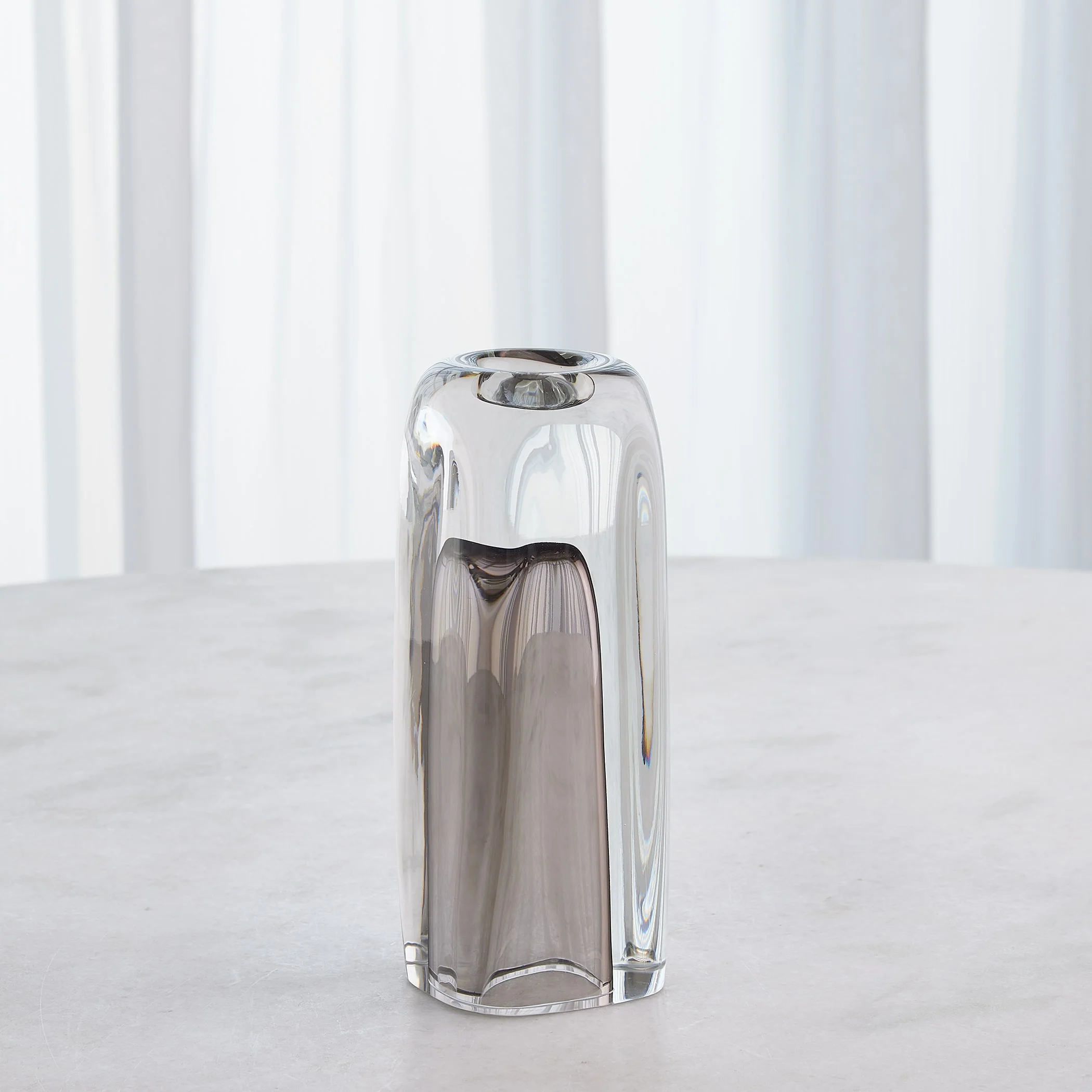 Global Views Tower Tea Light Holder/Vase Grey - Image 10