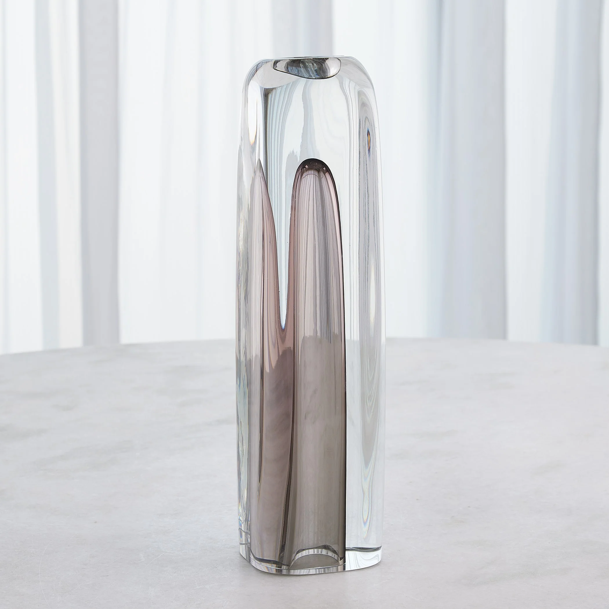 Global Views Tower Tea Light Holder/Vase Grey - Image 13