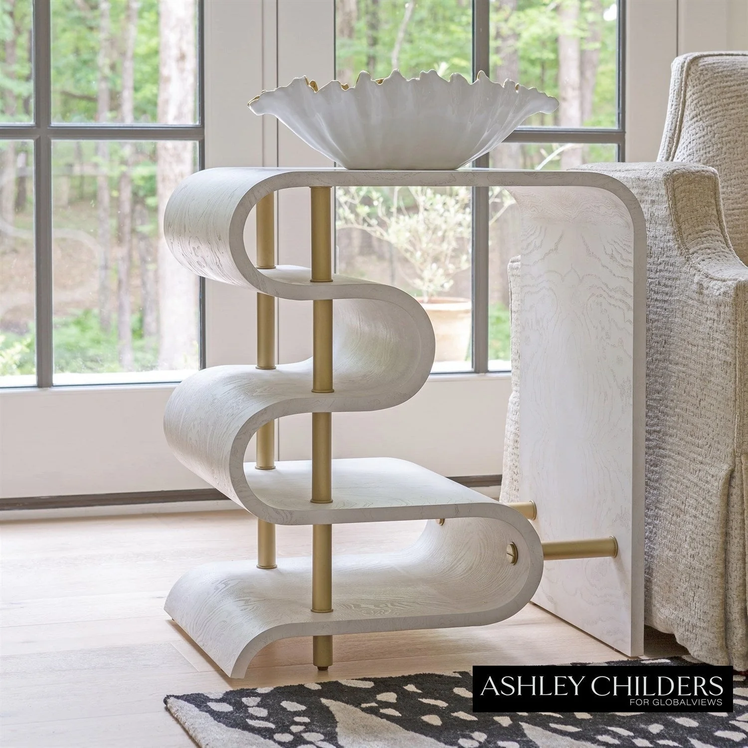 Global Views Traverse Side Table by Ashley Childers - Image 2