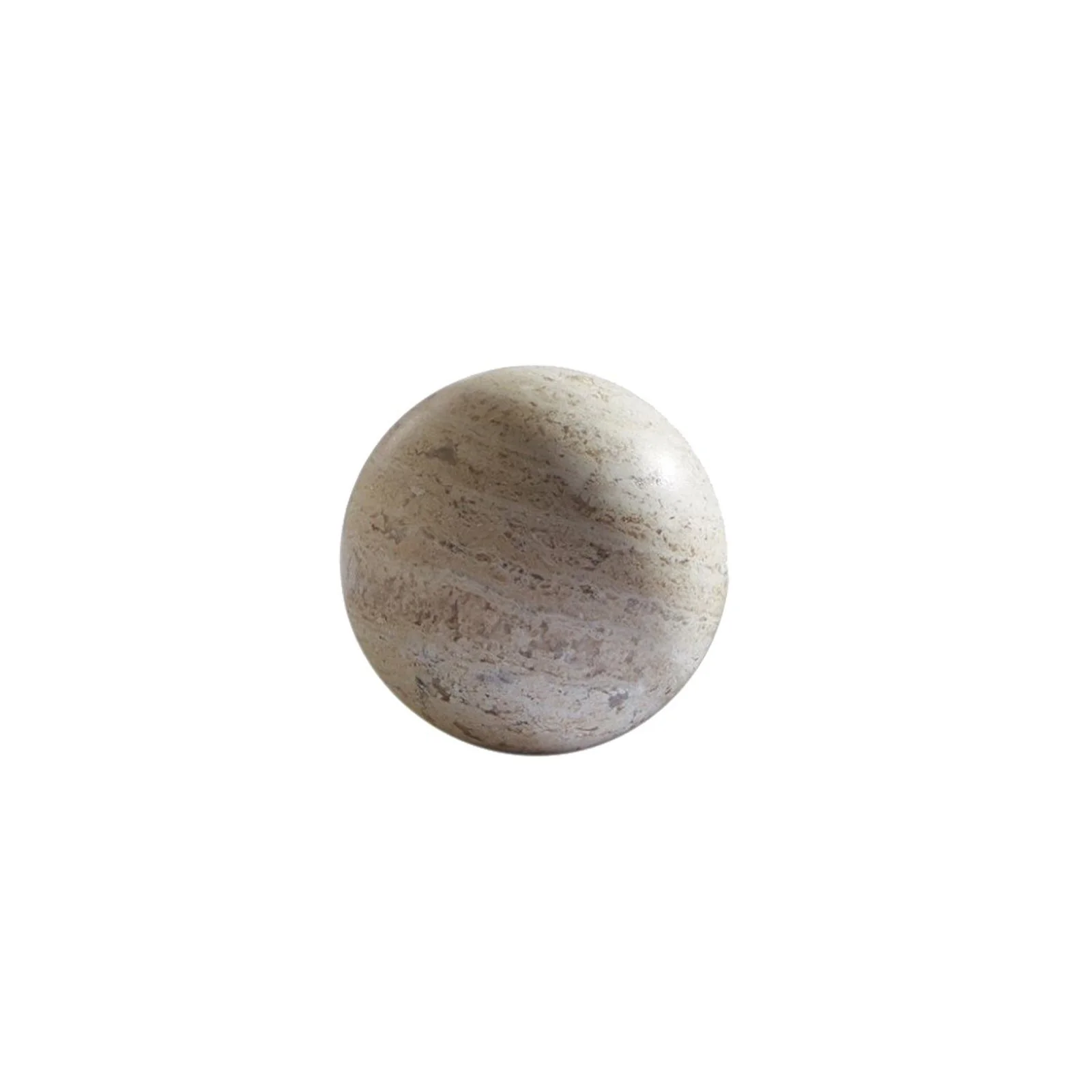 Global Views Travertine Sphere - Image 2