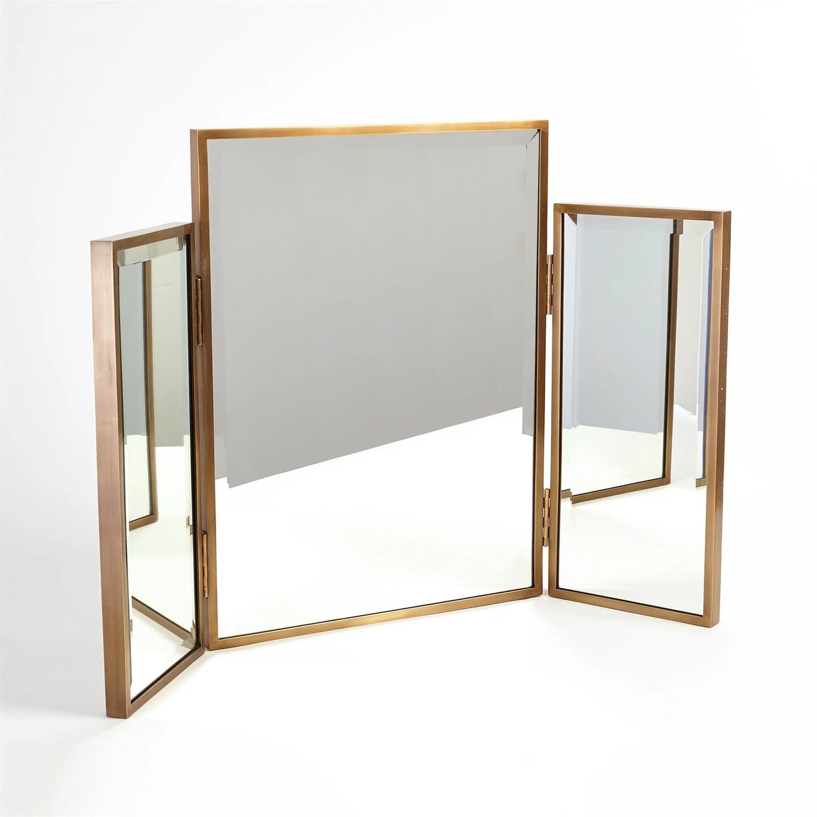 Global Views Tri Fold Vanity Mirror - Image 7
