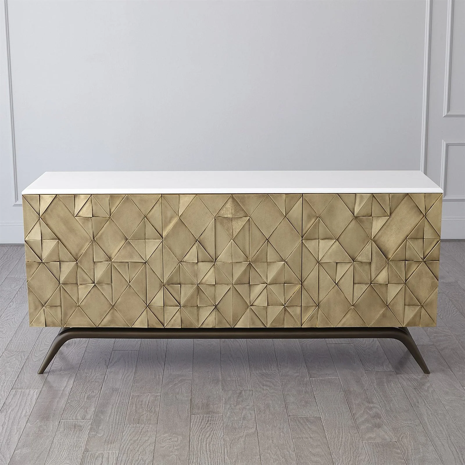Global Views Triangle Cabinet - Image 2