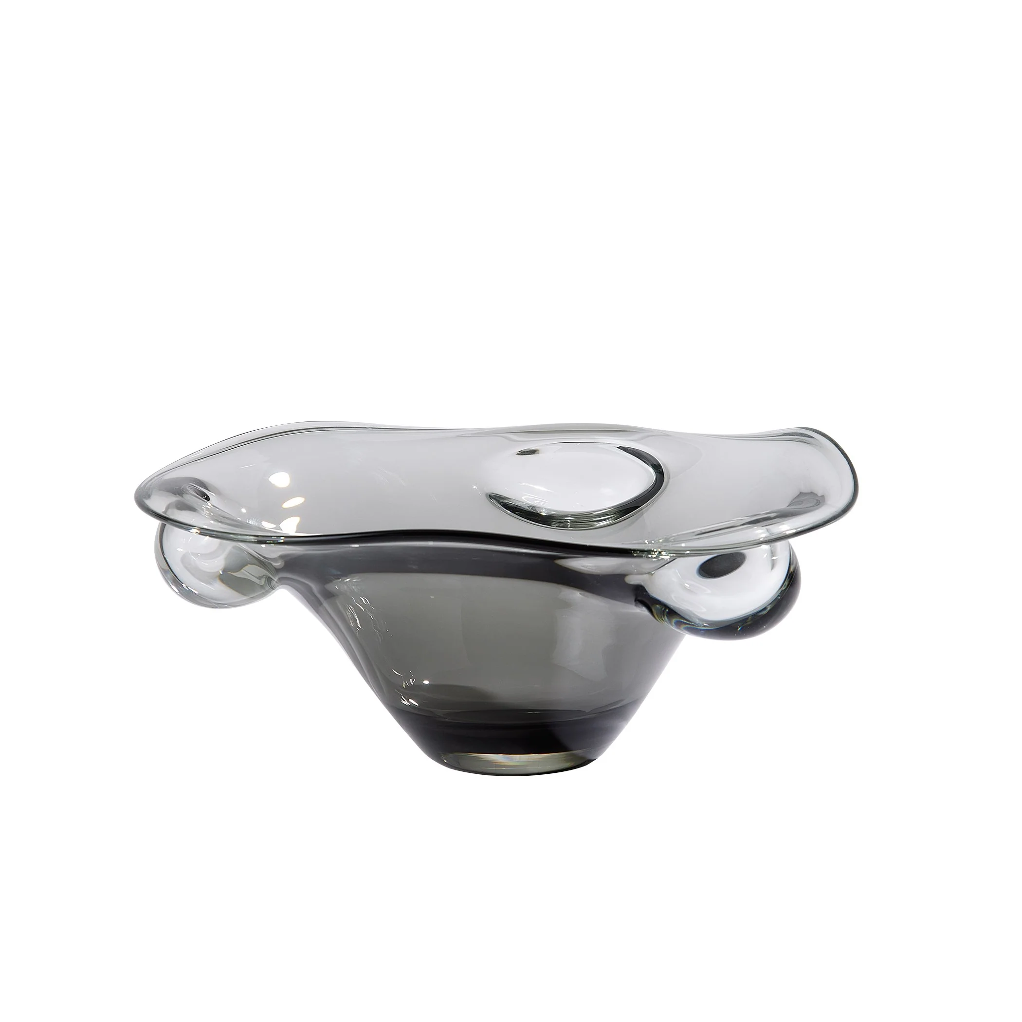 Global Views Triple Bubble Bowl-Grey - Image 3