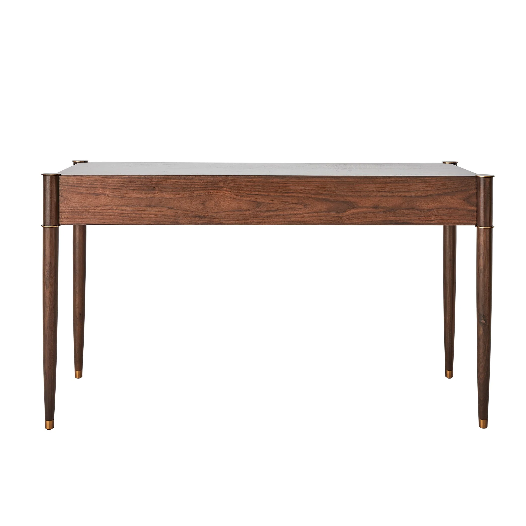 Global Views Triple Curve Desk Walnut - Image 11
