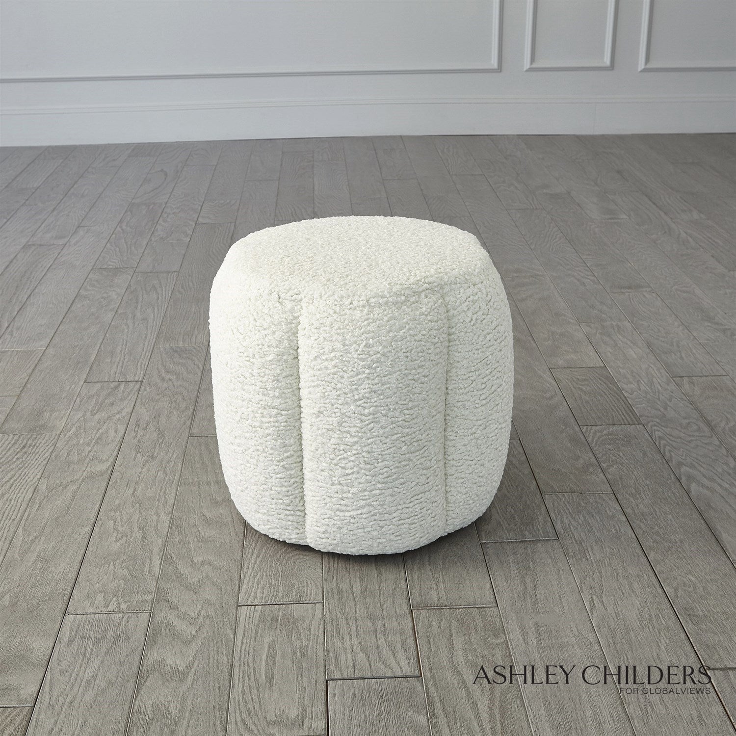 Global Views Tuffet Ottoman Sheepskin by Ashley Childers - Image 11