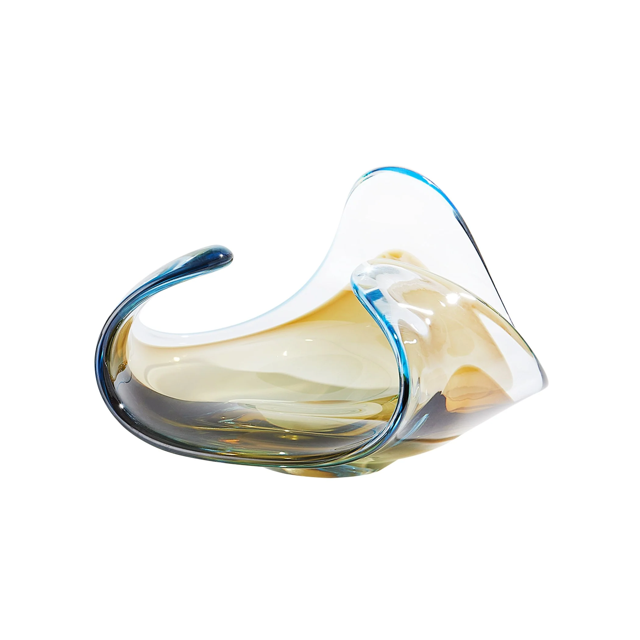 Global Views Turquoise/Beige Bowl - Image 14