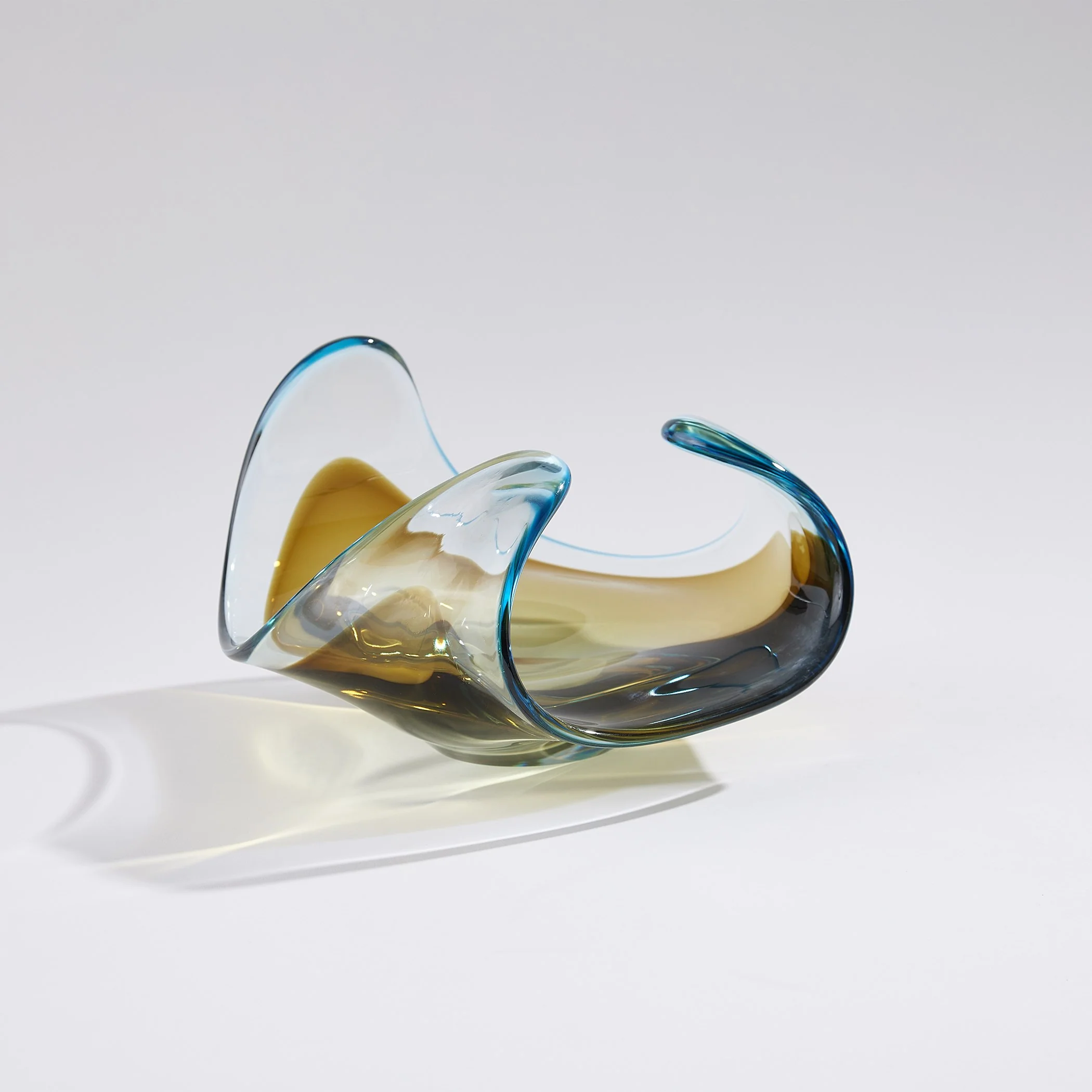 Global Views Turquoise/Beige Bowl - Image 9