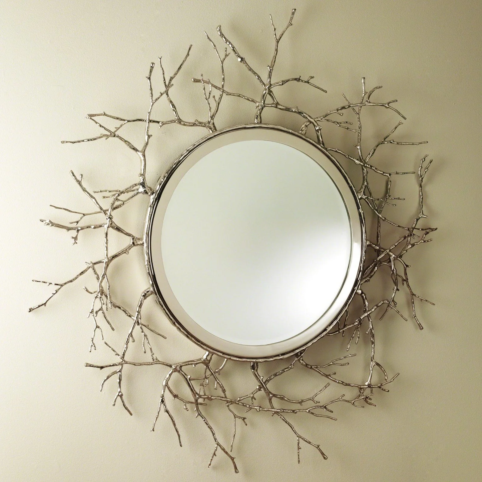 Global Views Twig Round Mirror - Image 2