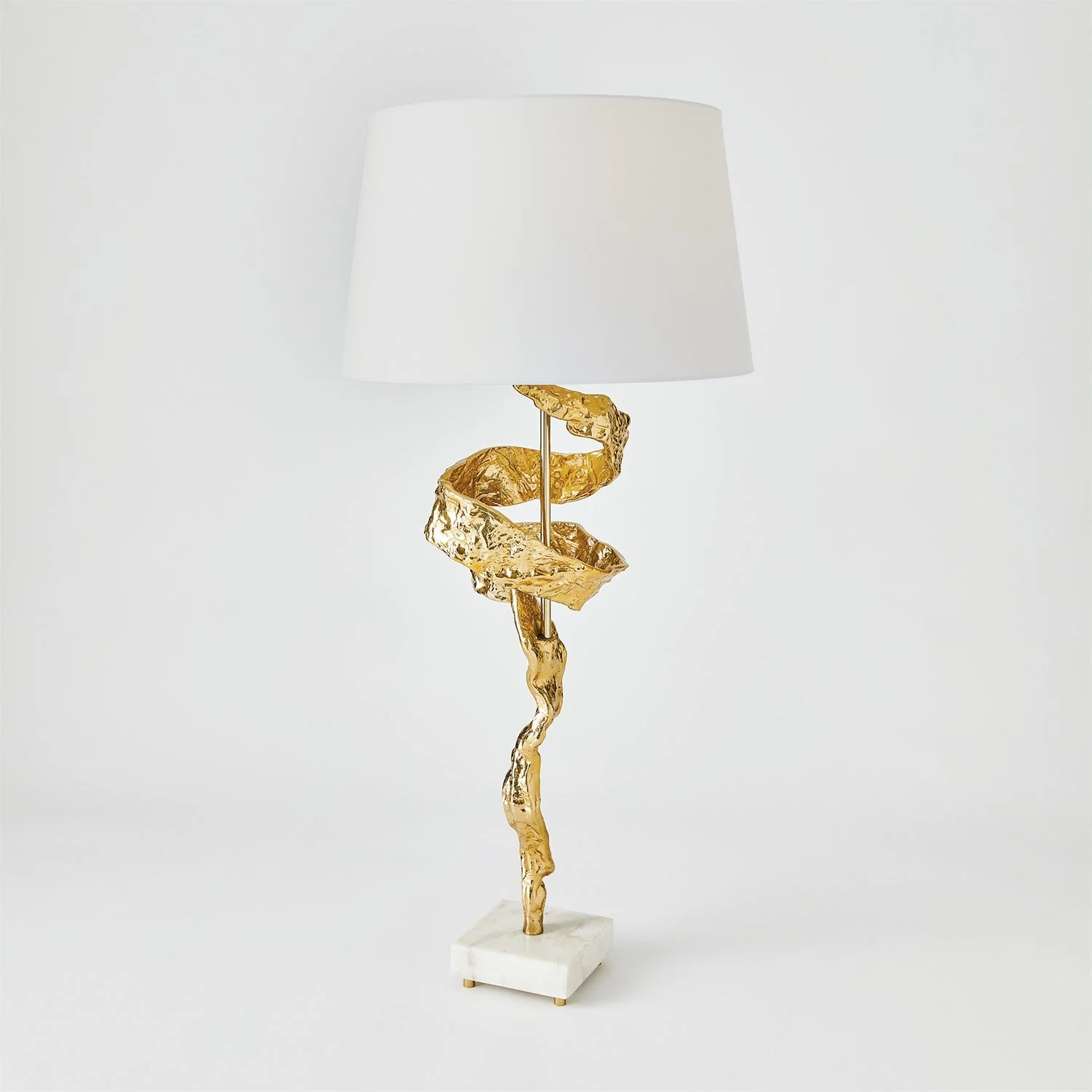 Global Views Twist Lamp - Brass - Image 2