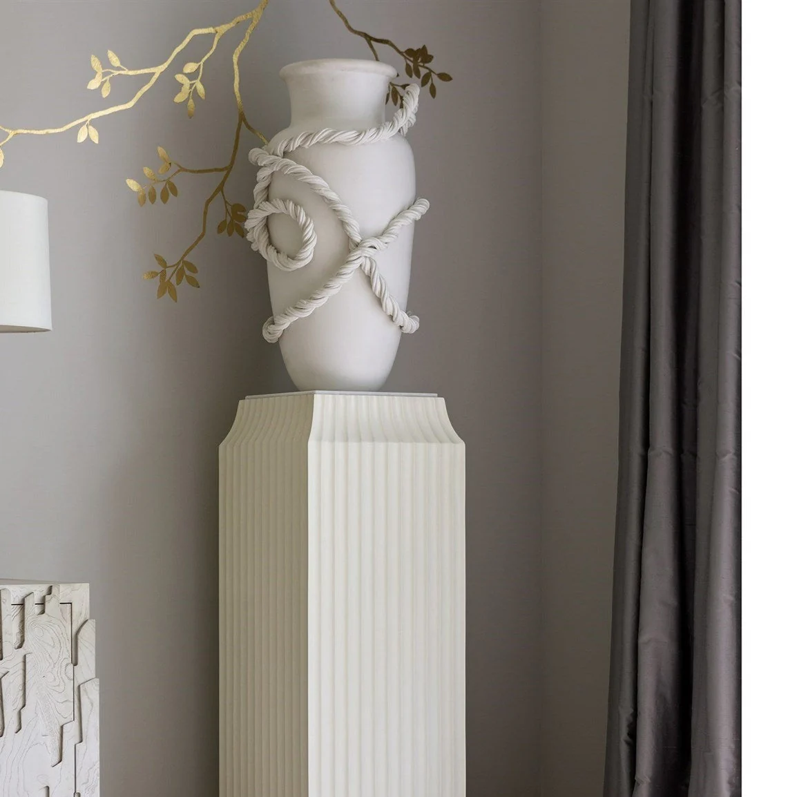 Global Views Twisted Amphora Vase by Ashley Childers - Image 2
