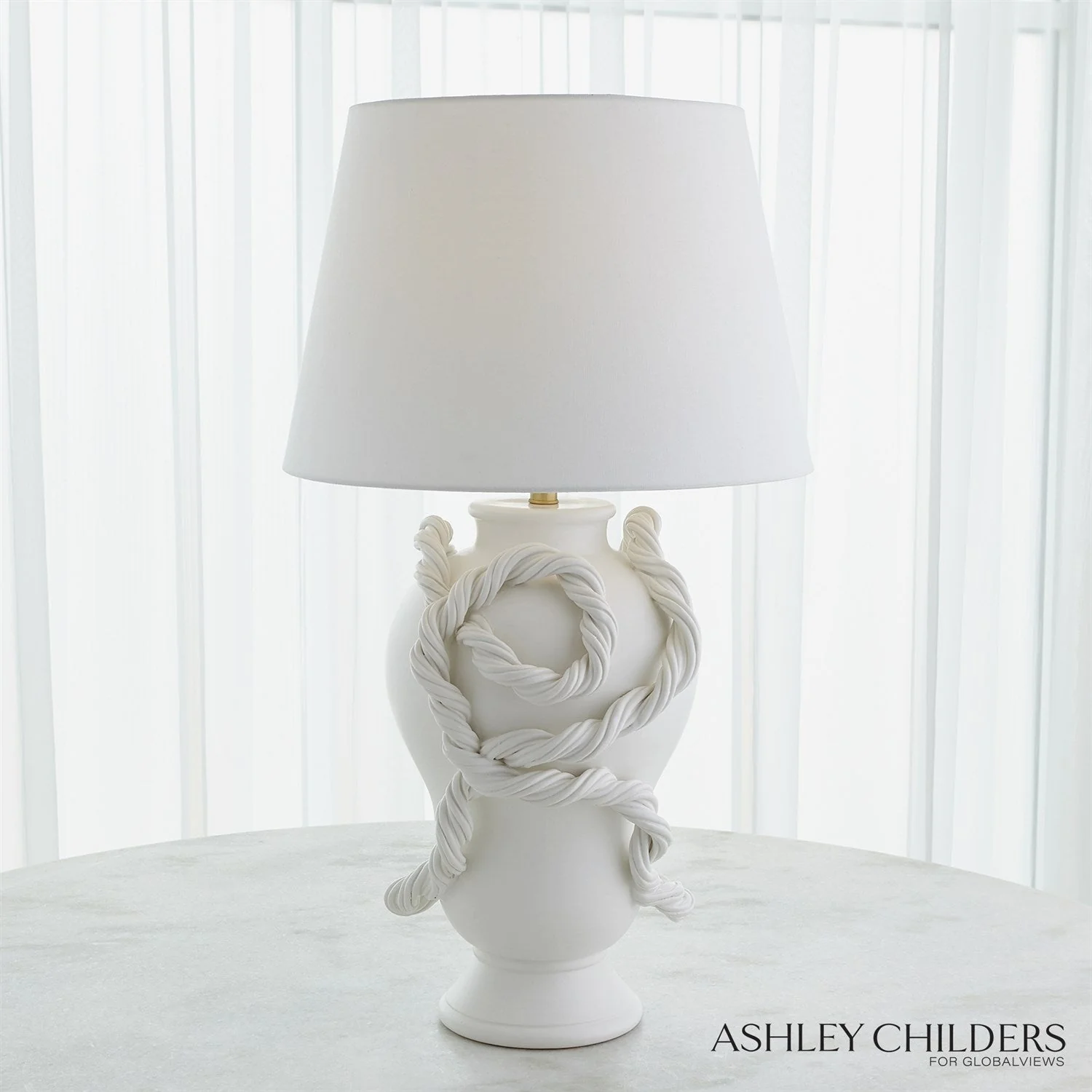 Global Views Twisted Vine Lamp by Ashley Childers - Image 2