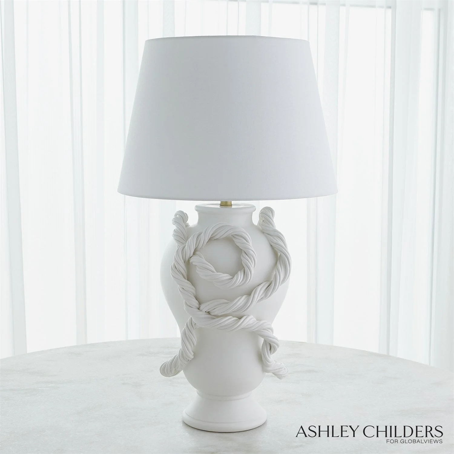 Global Views Twisted Vine Lamp by Ashley Childers - Image 3