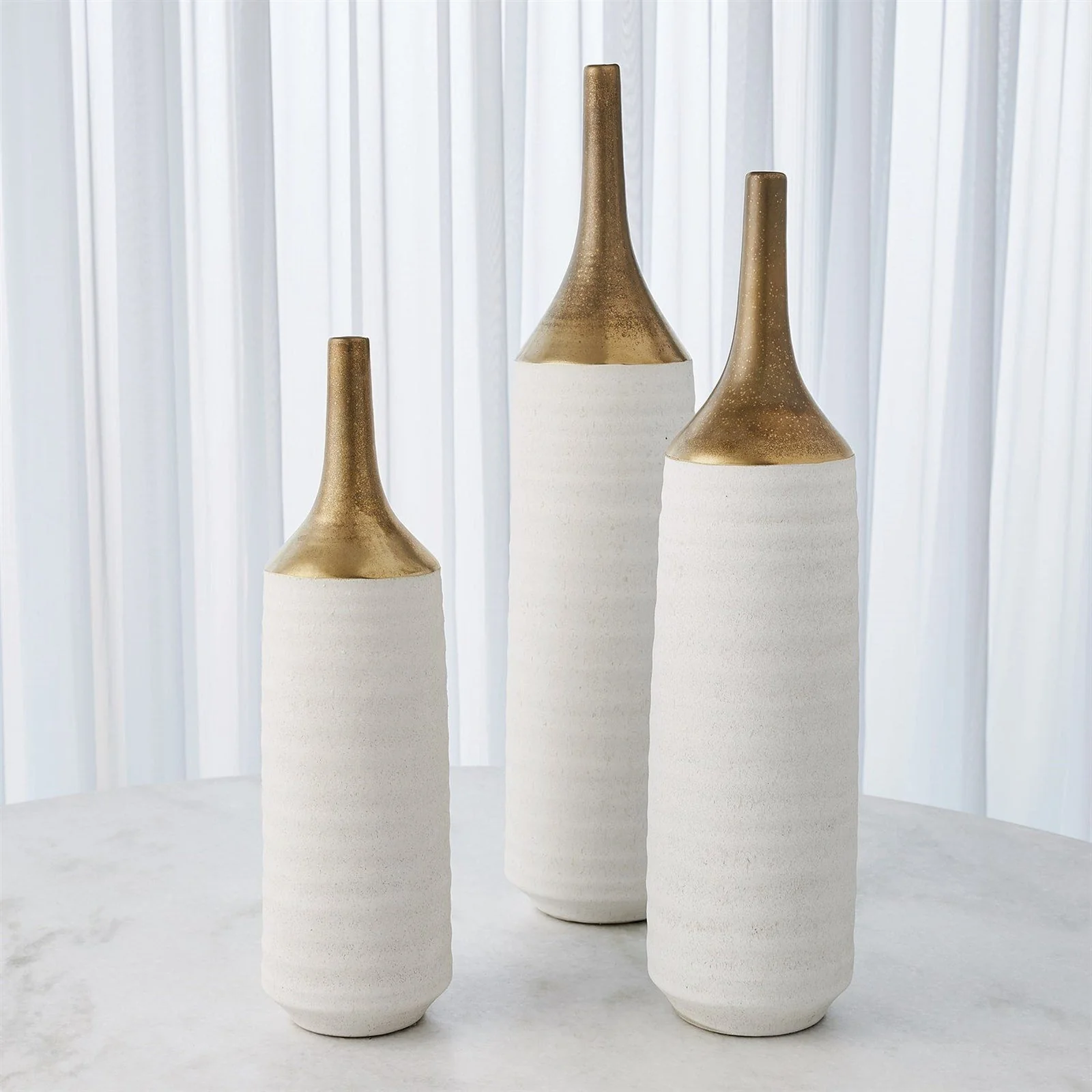 Global Views Two Toned Vase - Image 5