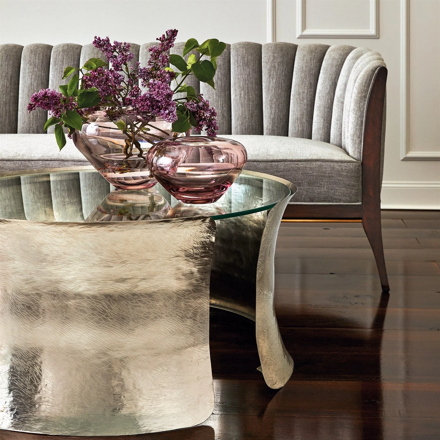 Global Views Undulating Vase - Amethyst - Image 2
