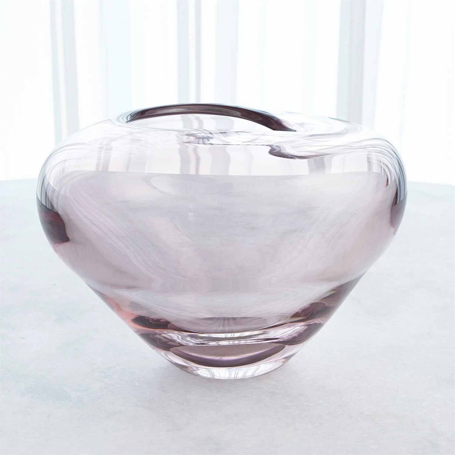 Global Views Undulating Vase - Amethyst - Image 5