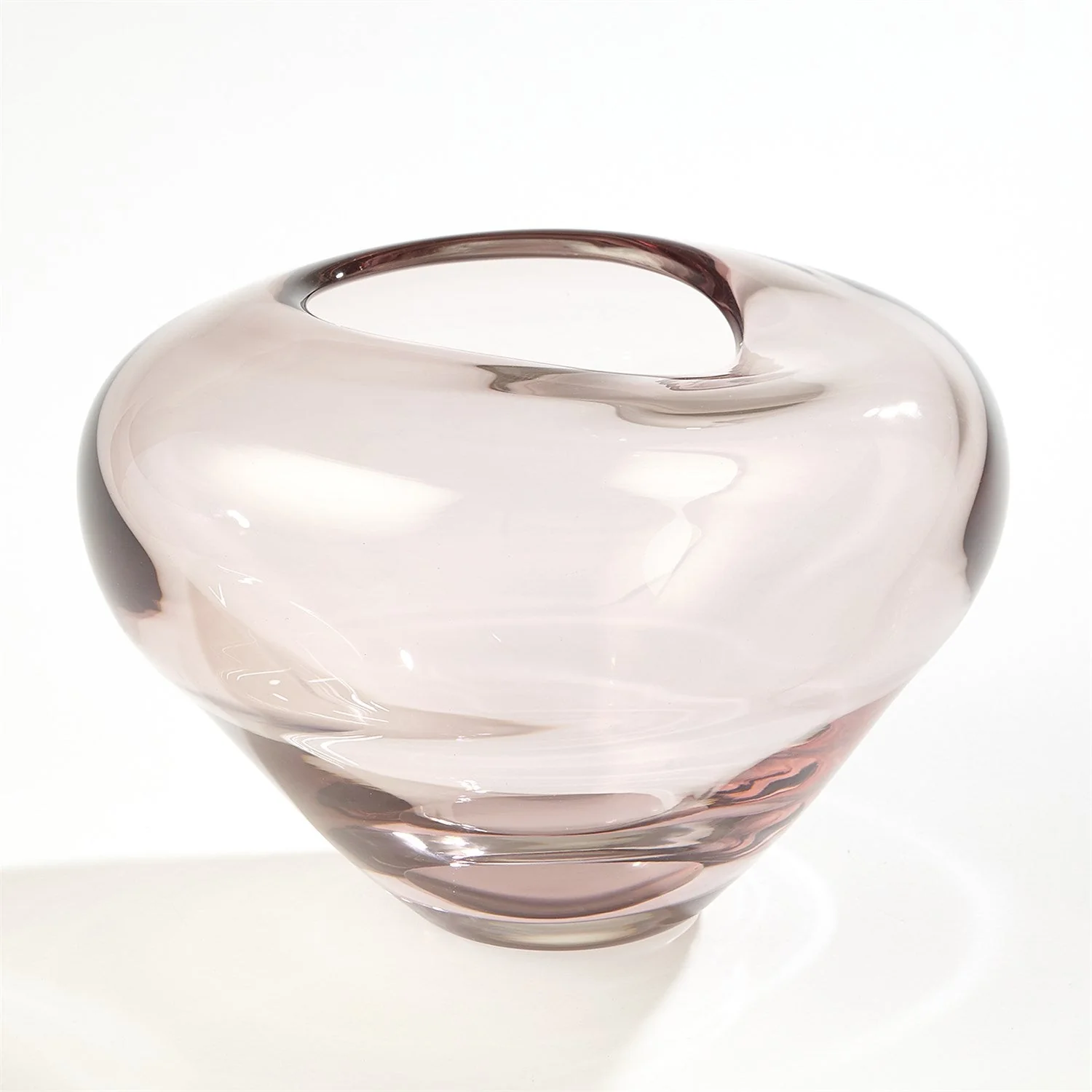 Global Views Undulating Vase - Amethyst - Image 6