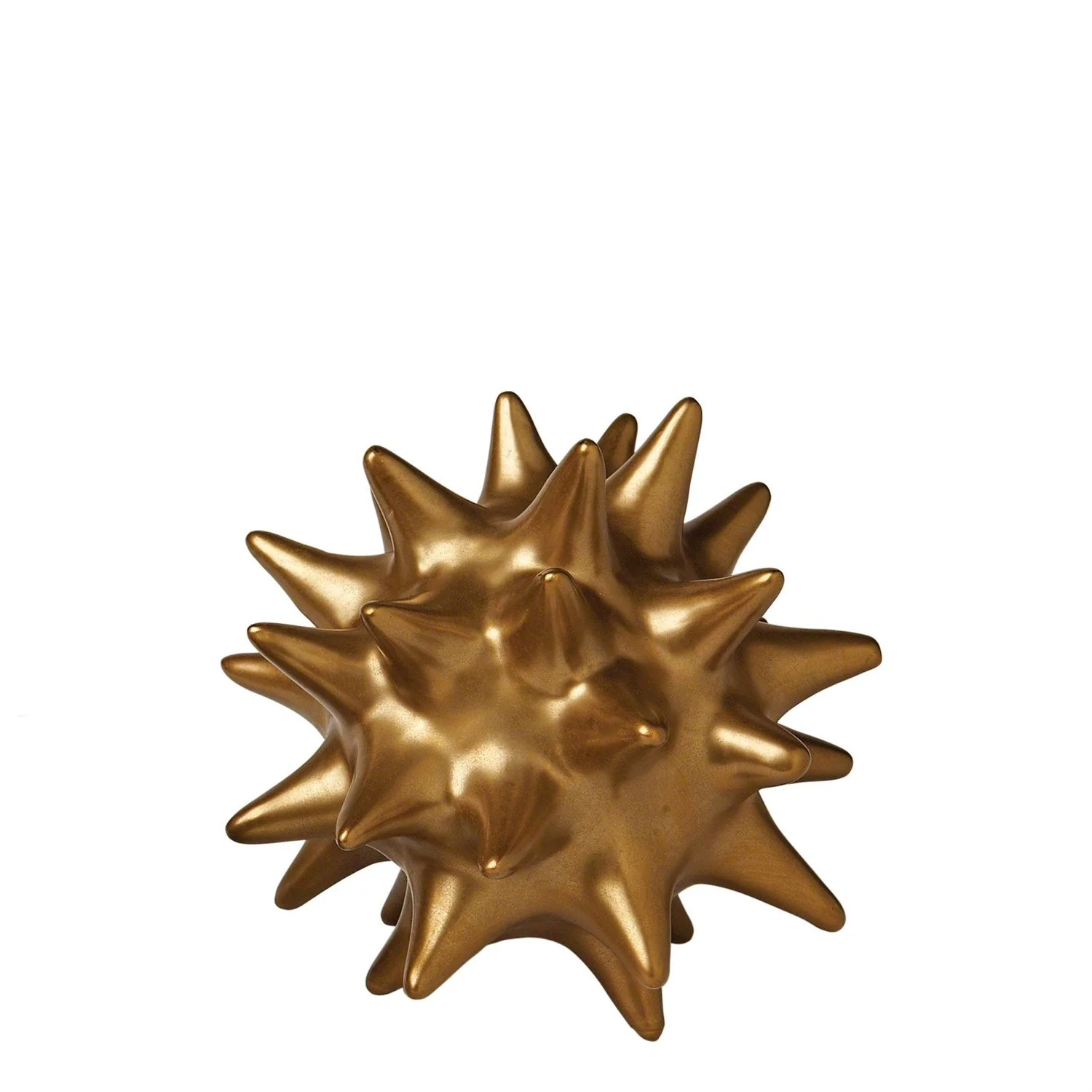 Global Views Urchin - Antique Gold - Image 2