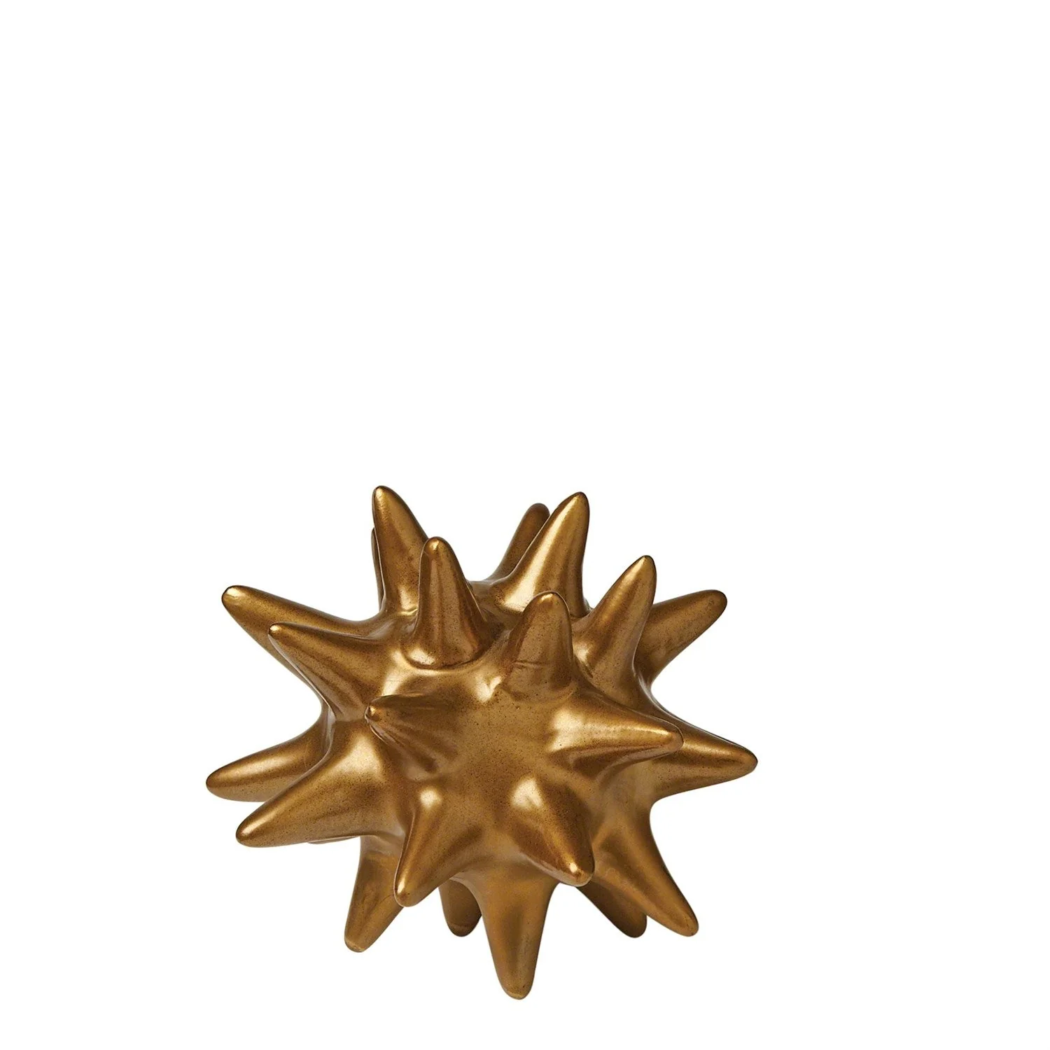 Global Views Urchin - Antique Gold - Image 3