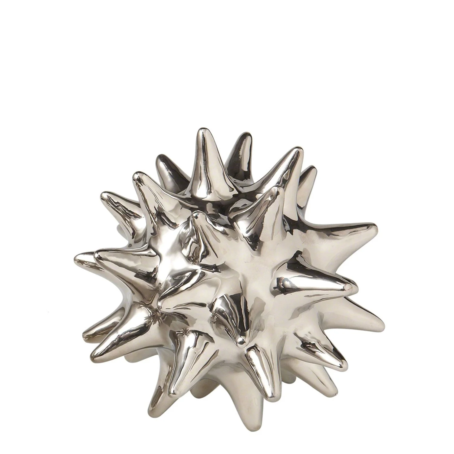Global Views Urchin - Bright Silver - Image 2