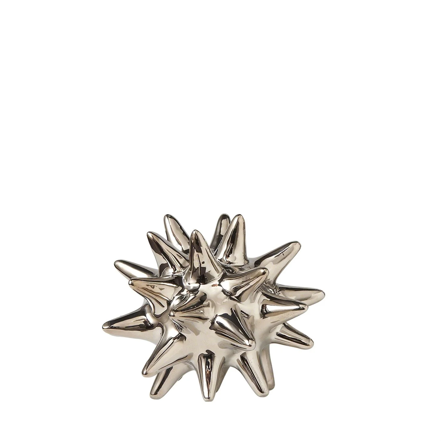 Global Views Urchin - Bright Silver - Image 3