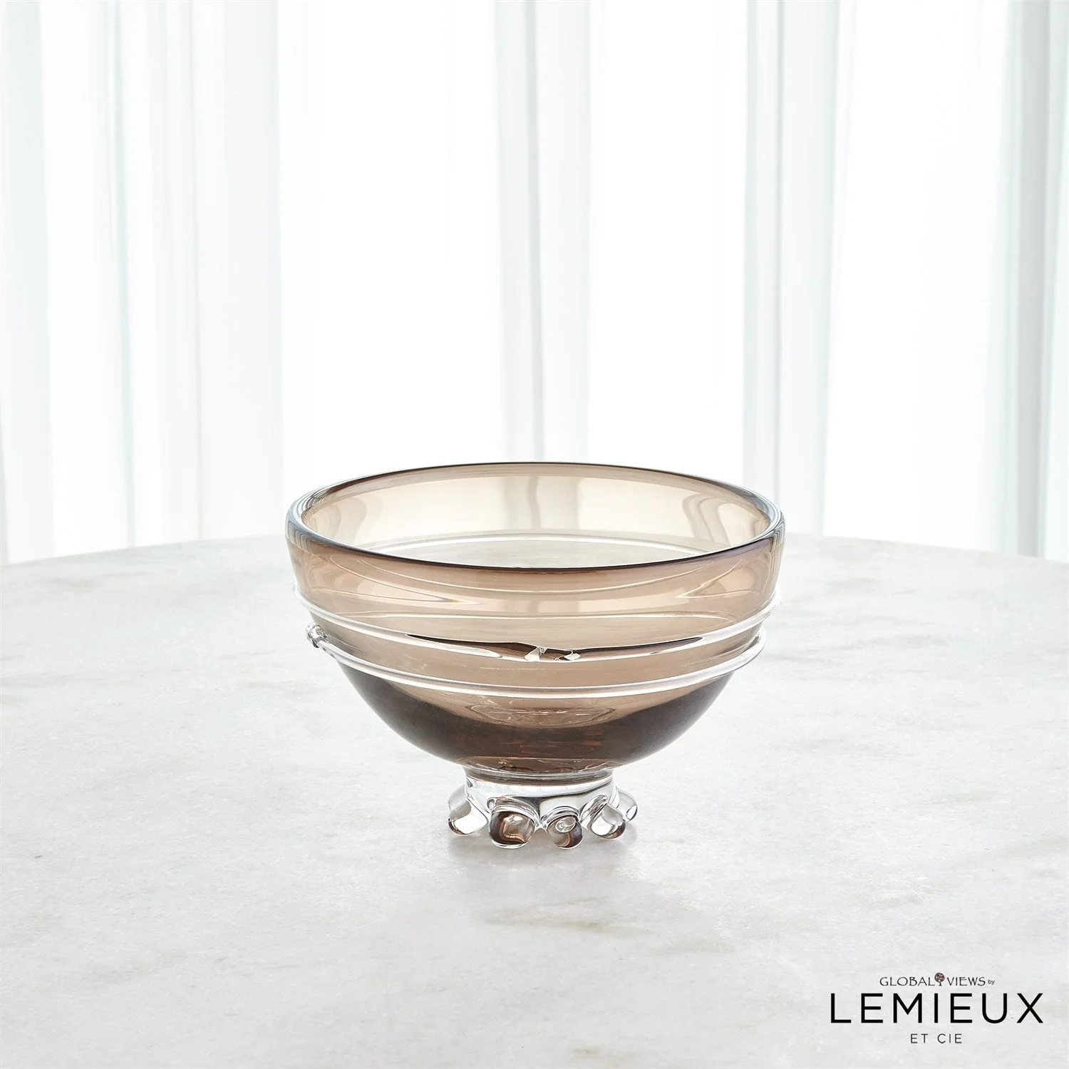 Global Views Verre Lisse Collection - Dore - Image 4