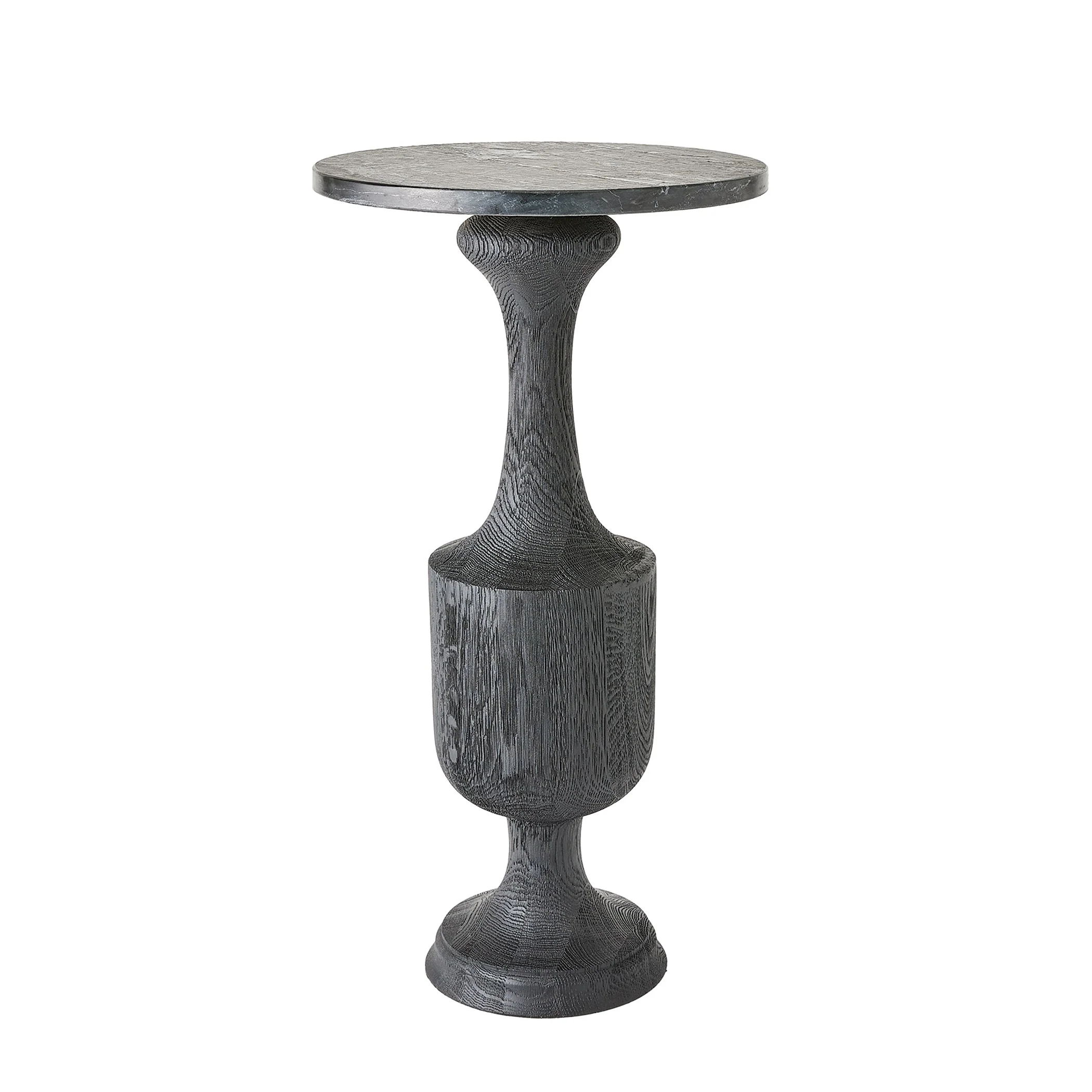 Global Views Vessel Side Table-Black-Lg - Image 3