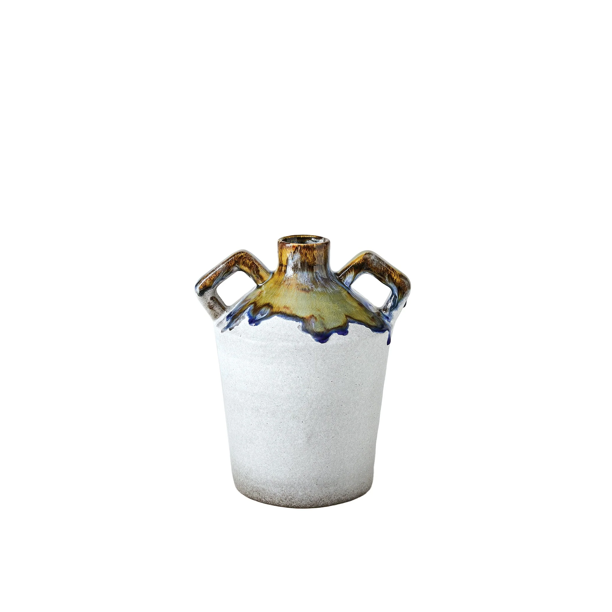 Global Views Volcan Grey/Reactive Green Vases and Jars - Image 16