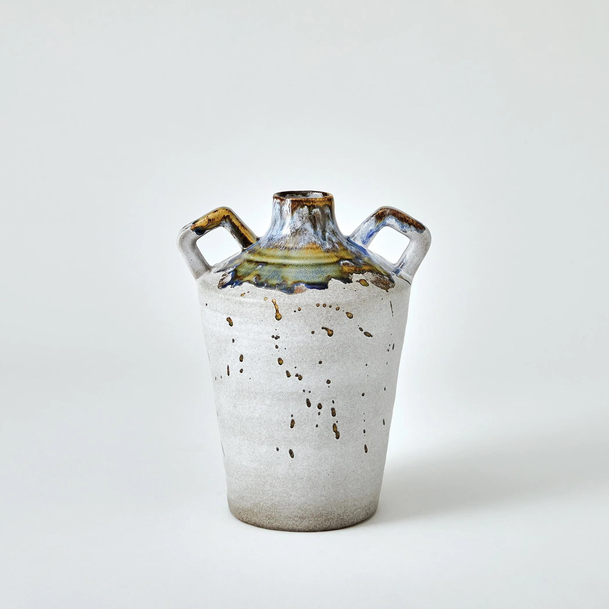 Global Views Volcan Grey/Reactive Green Vases and Jars - Image 17