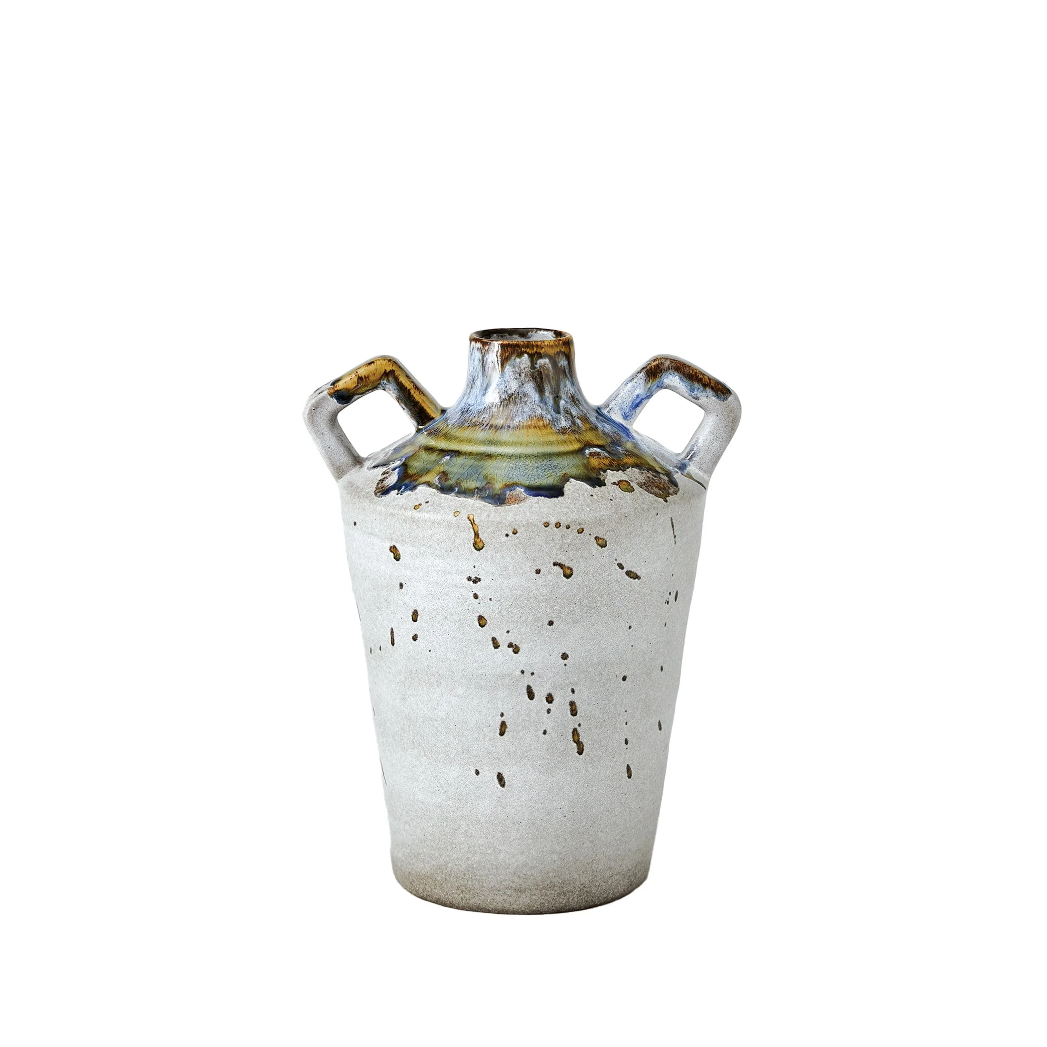 Global Views Volcan Grey/Reactive Green Vases and Jars - Image 20