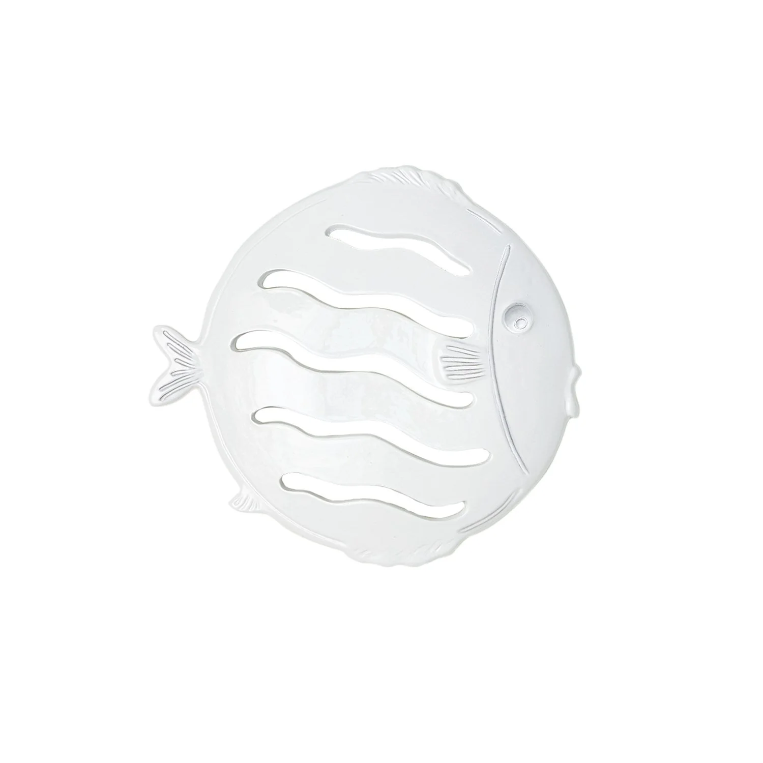 Global Views Matte White Wall Mount Fish Clearance - Image 4