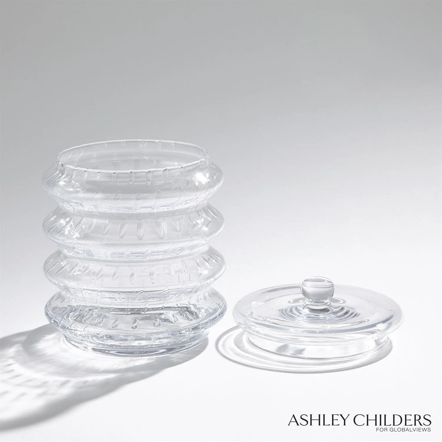 Global Views Wave Canister by Ashley Childers - Image 11