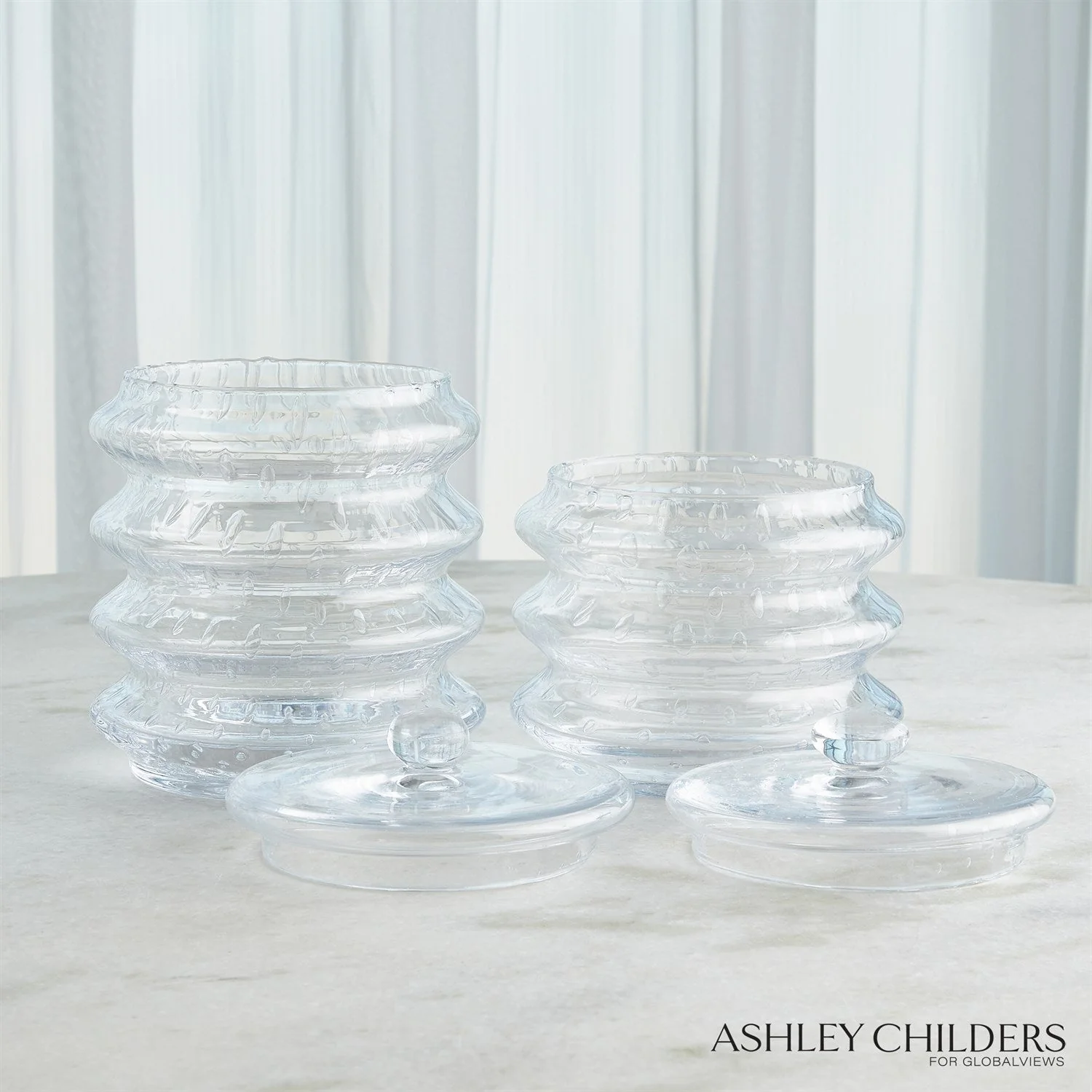 Global Views Wave Canister by Ashley Childers - Image 16