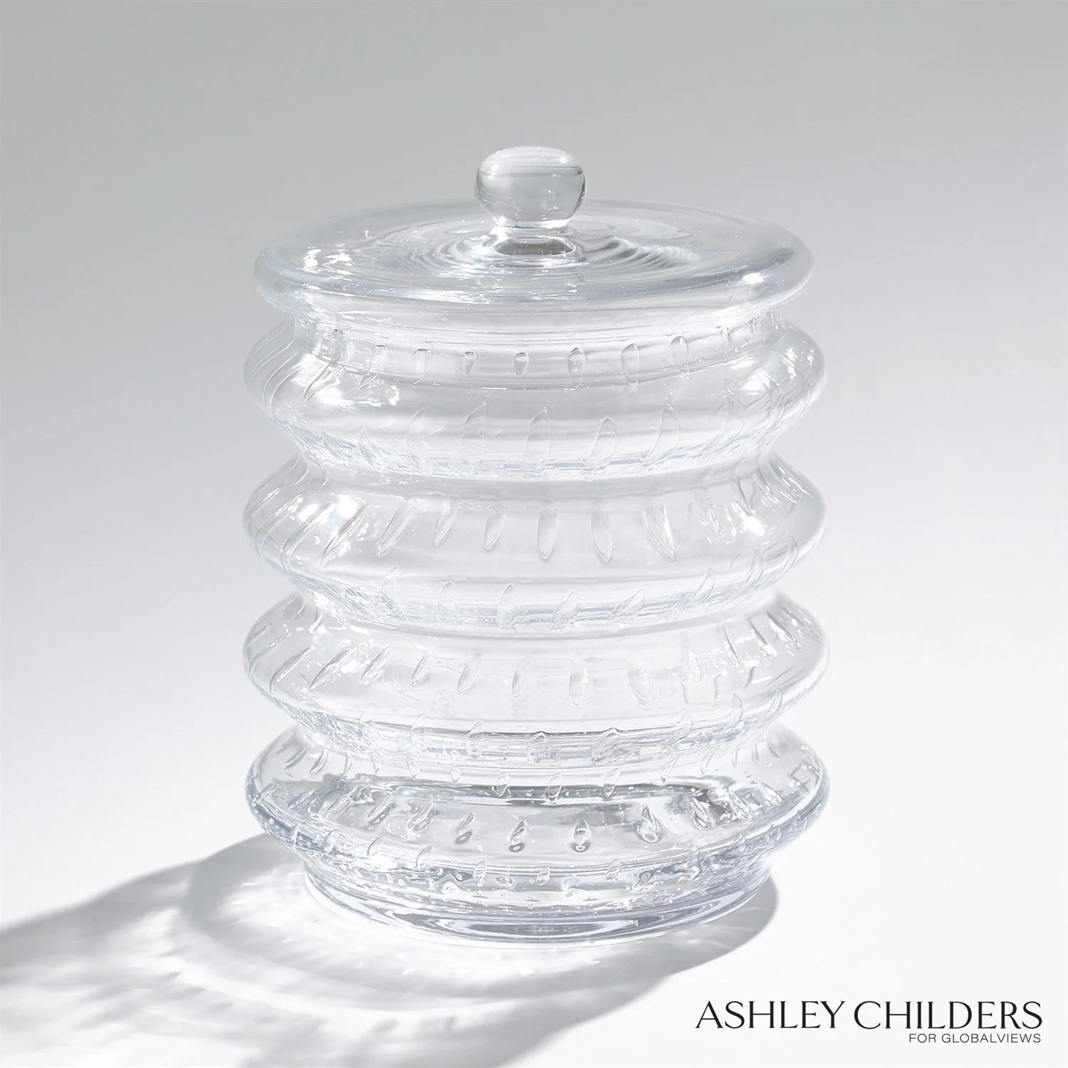 Global Views Wave Canister by Ashley Childers - Image 2