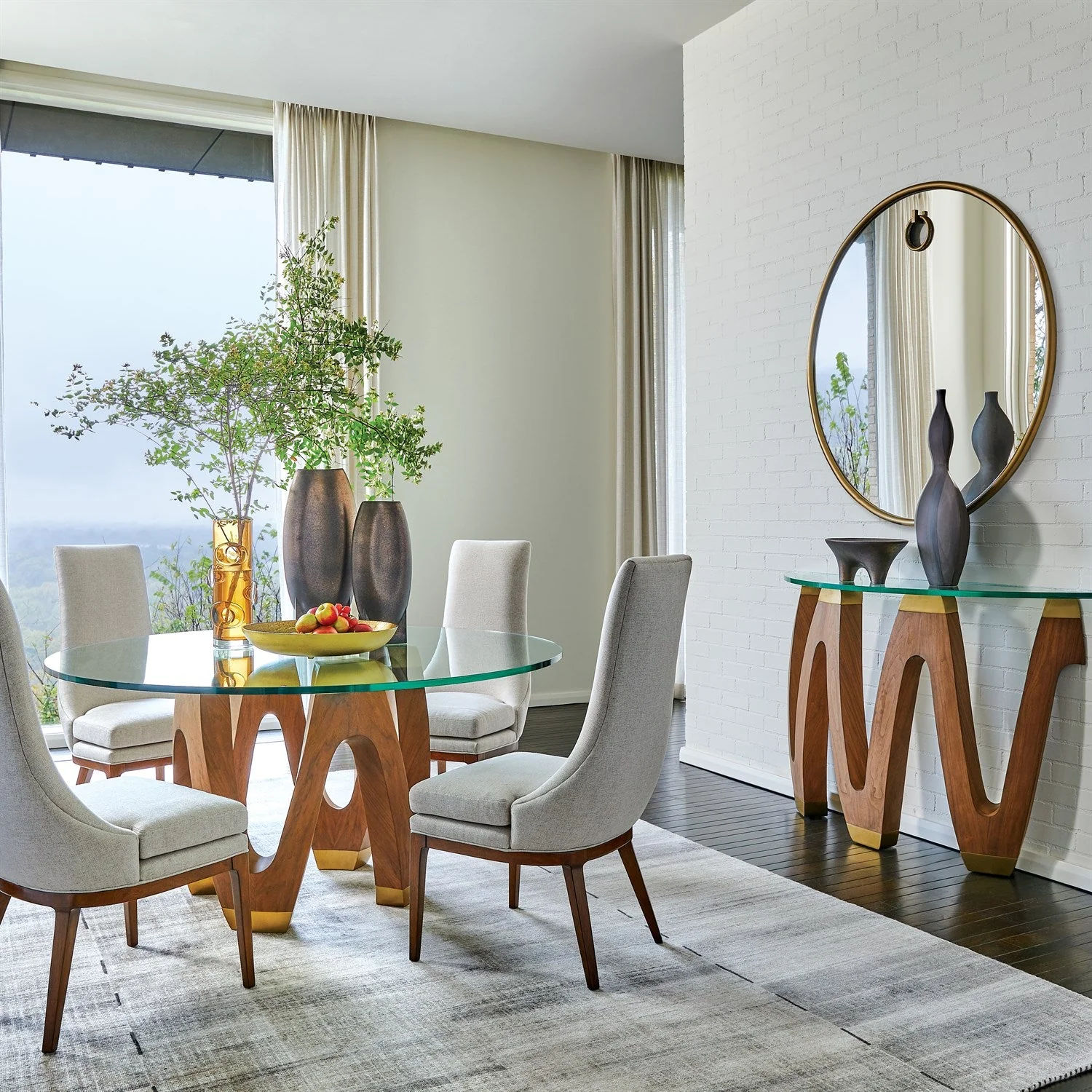Global Views Wave Console Table - Image 2