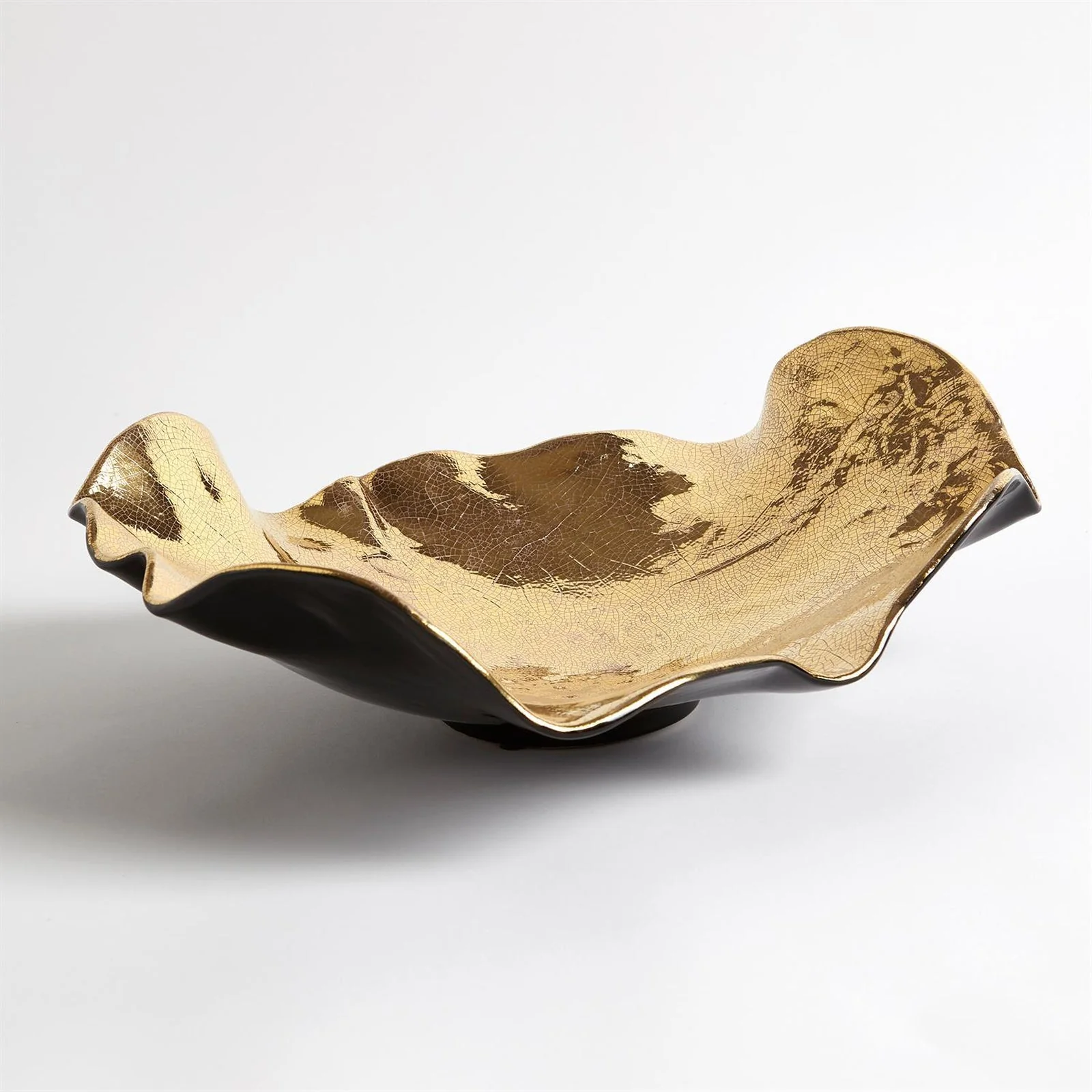 Global Views Wave Platter Crackle - Image 5