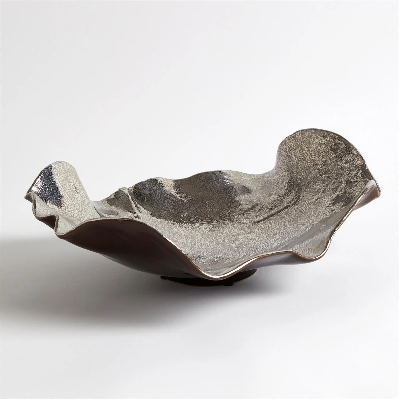 Global Views Wave Platter Crackle - Image 7