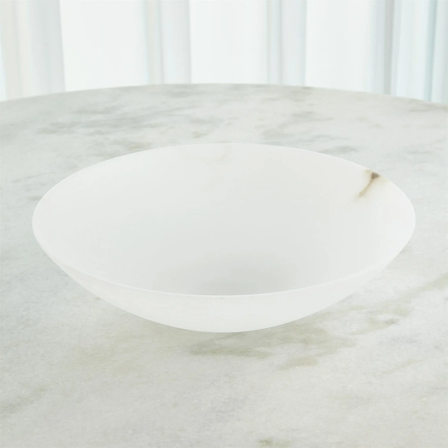 Global Views Wide Alabaster Bowl - Image 2