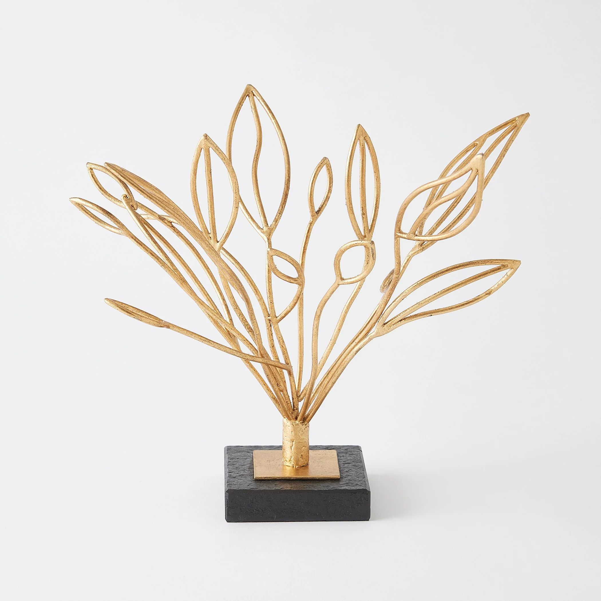 Global Views Windswept Sculpture Gold Leaf - Image 3