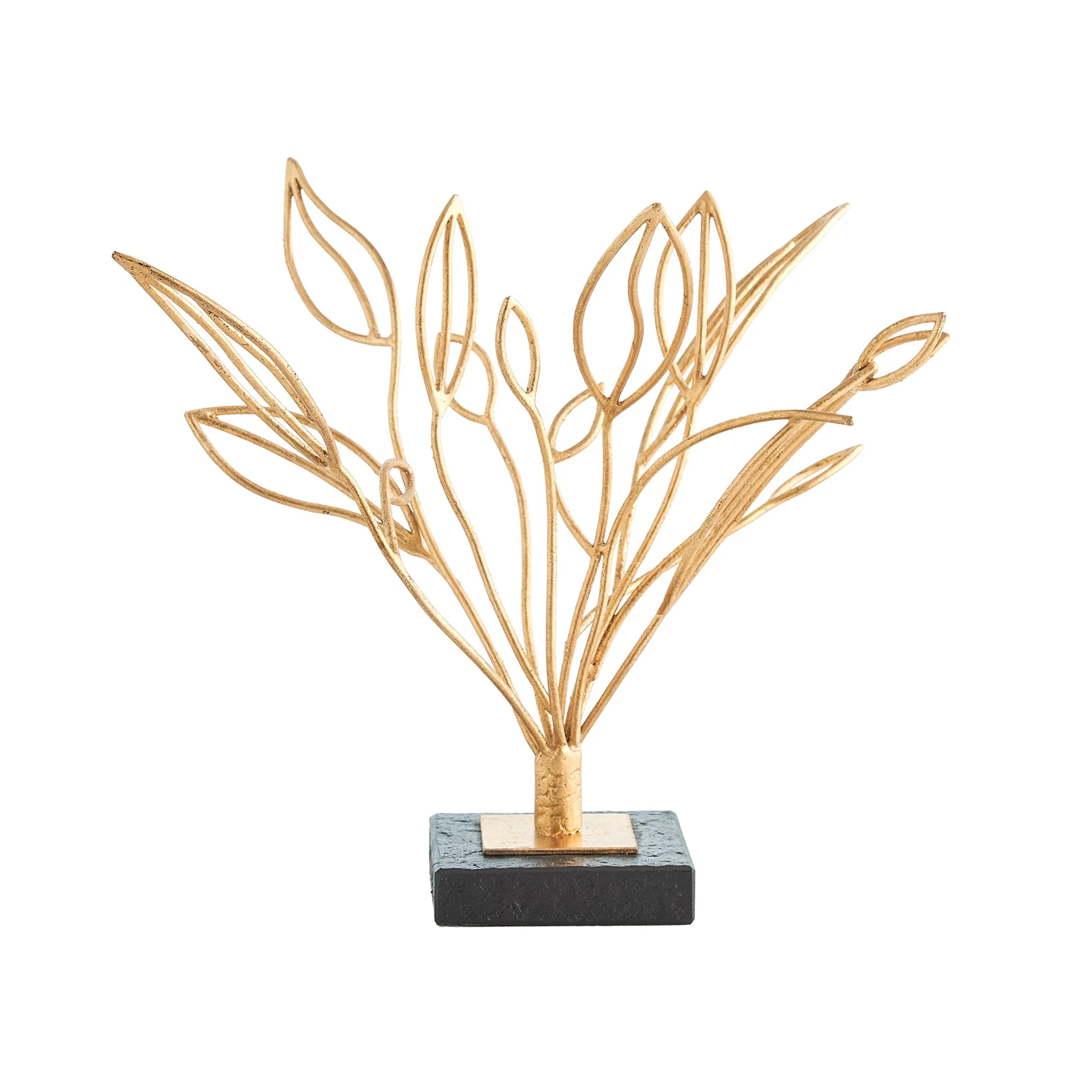Global Views Windswept Sculpture Gold Leaf - Image 6