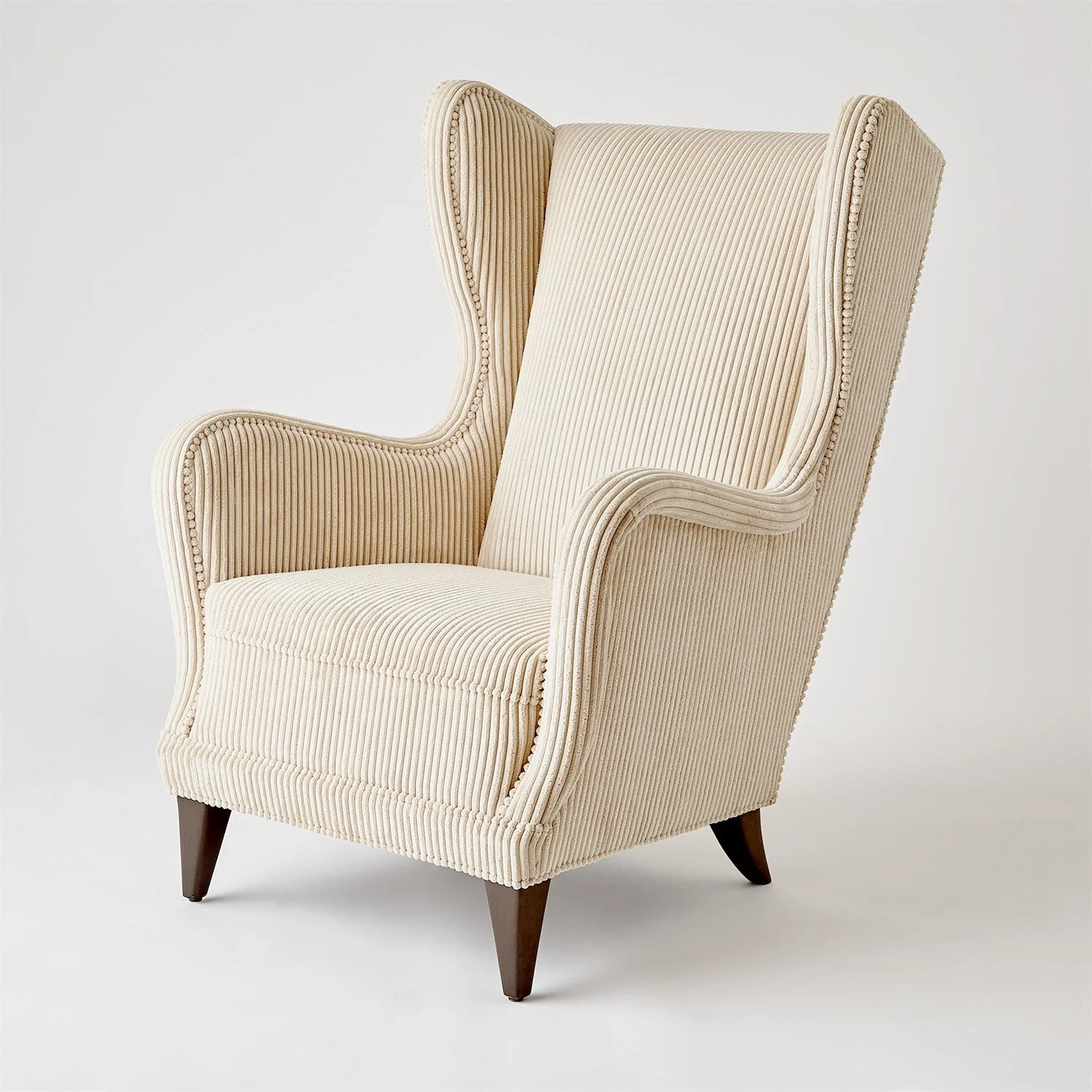 Global Views Wing Corduroy Chair - Image 4