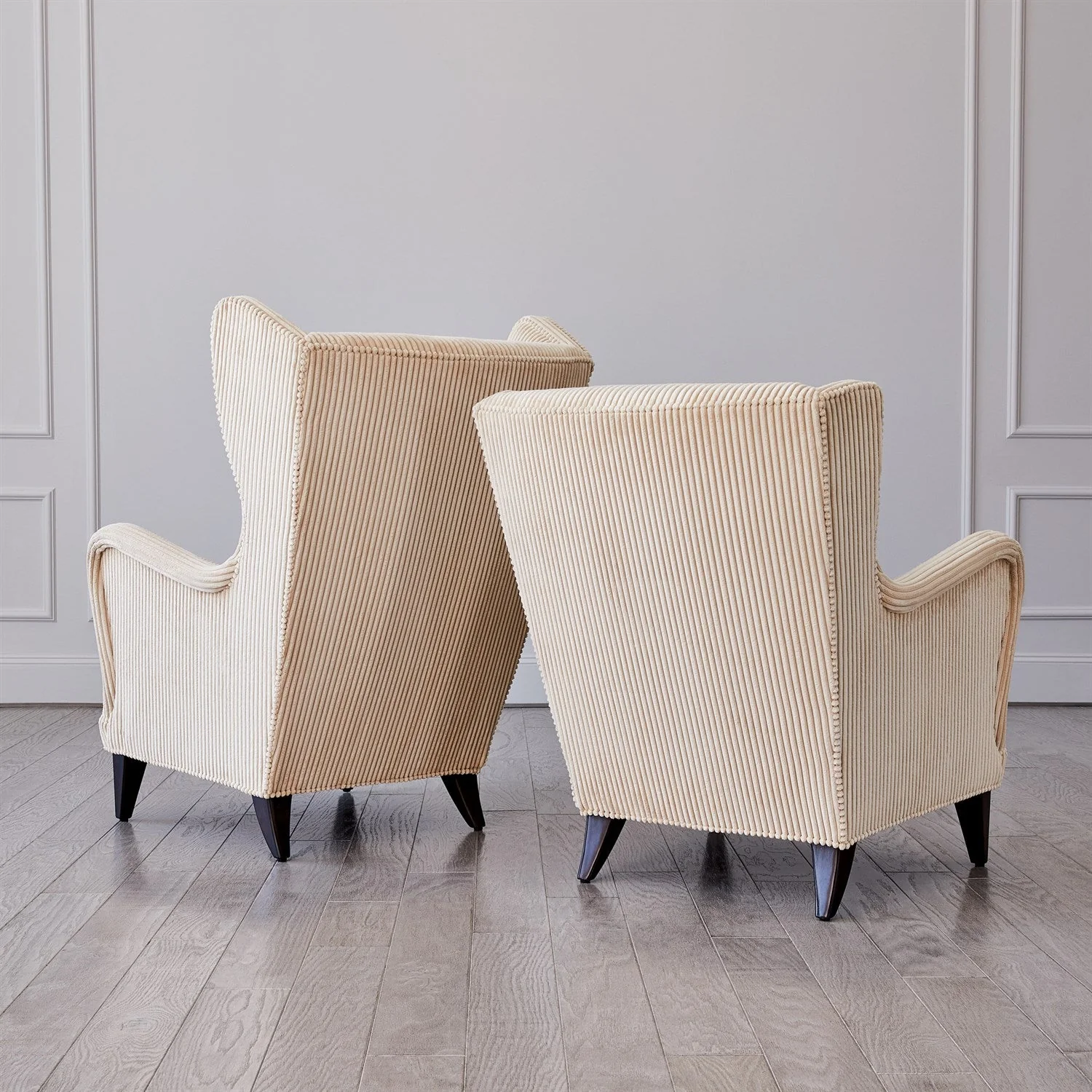 Global Views Wing Corduroy Chair - Image 7