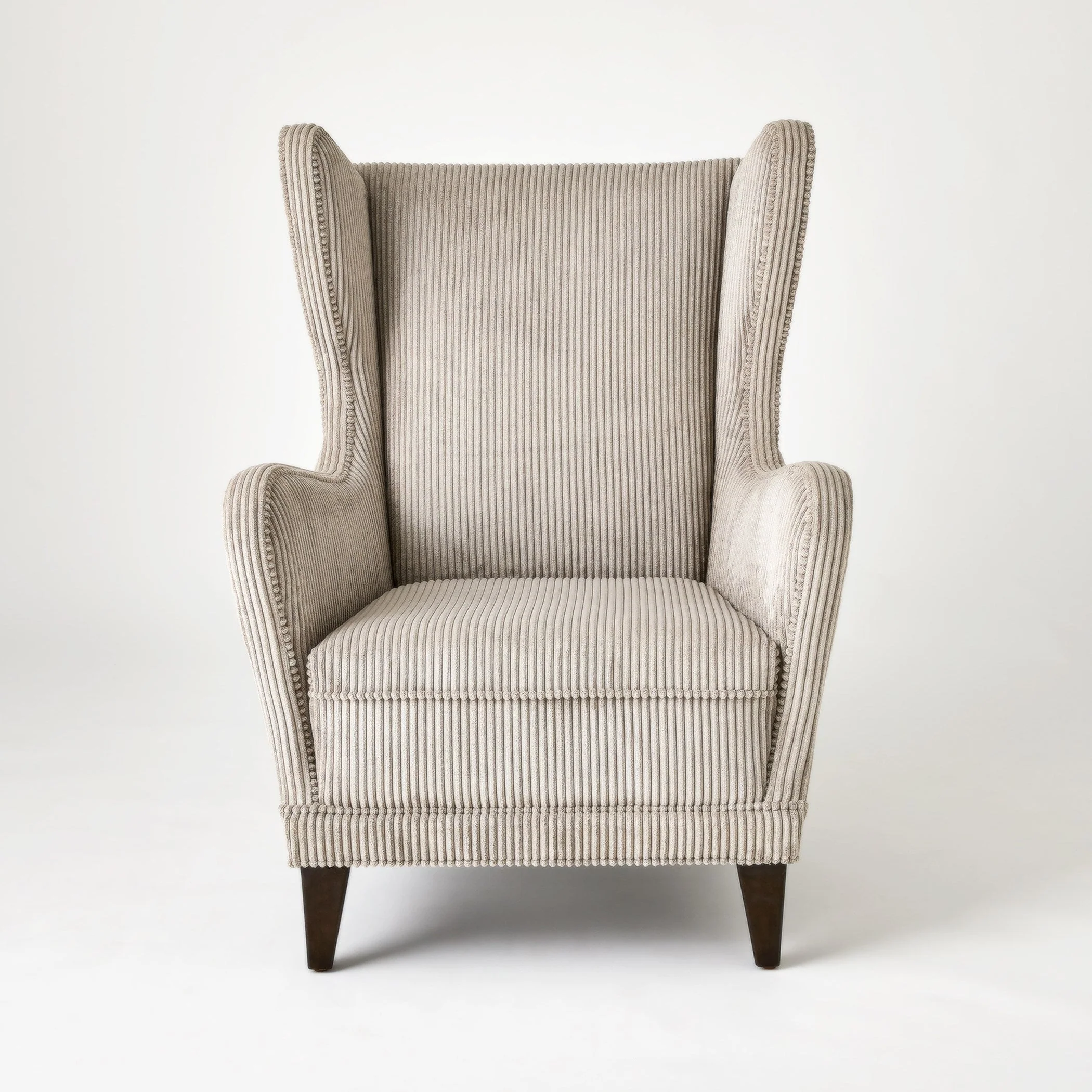 Global Views Wing Corduroy Chair - Image 9