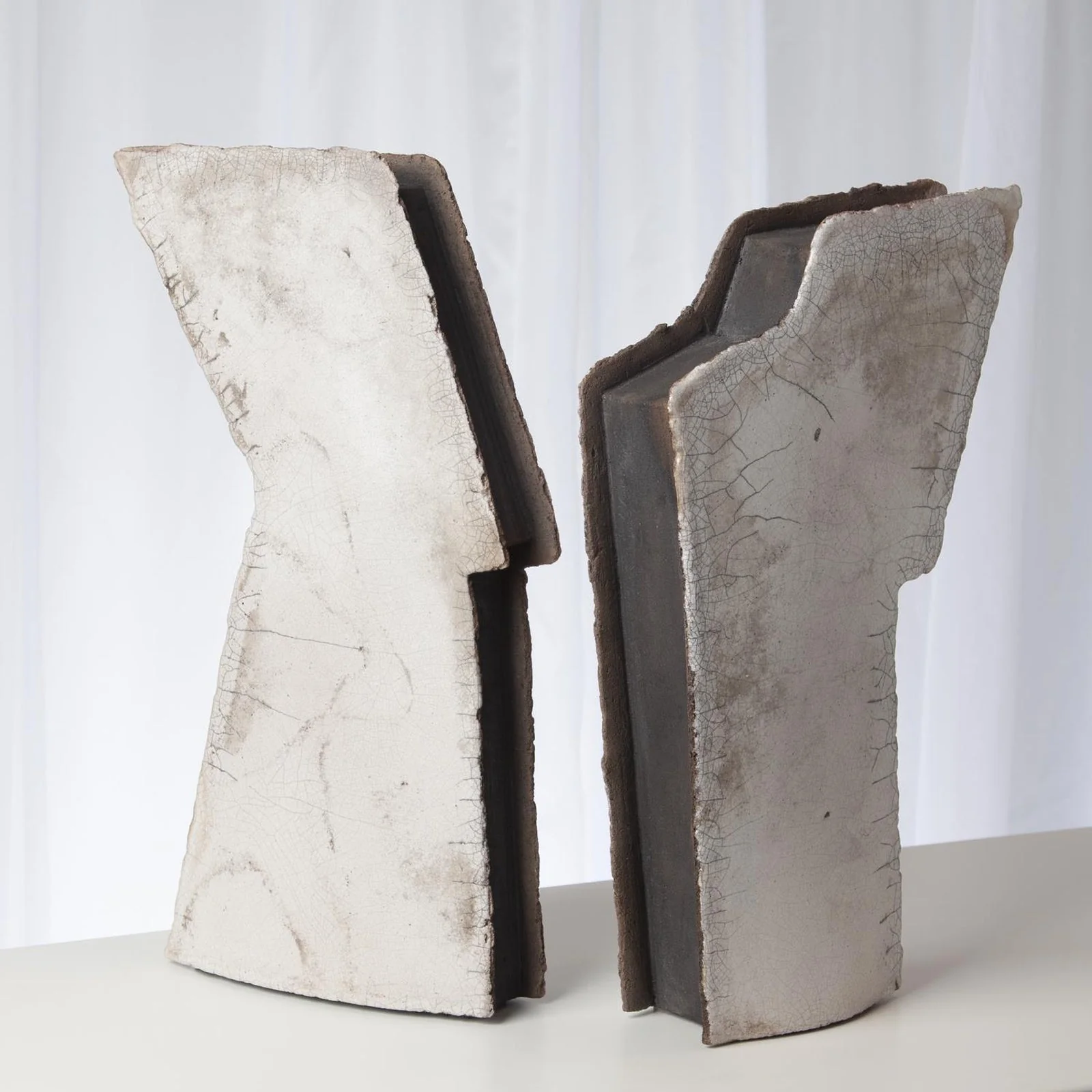 Global Views Wing Sculpture Raku - Image 2